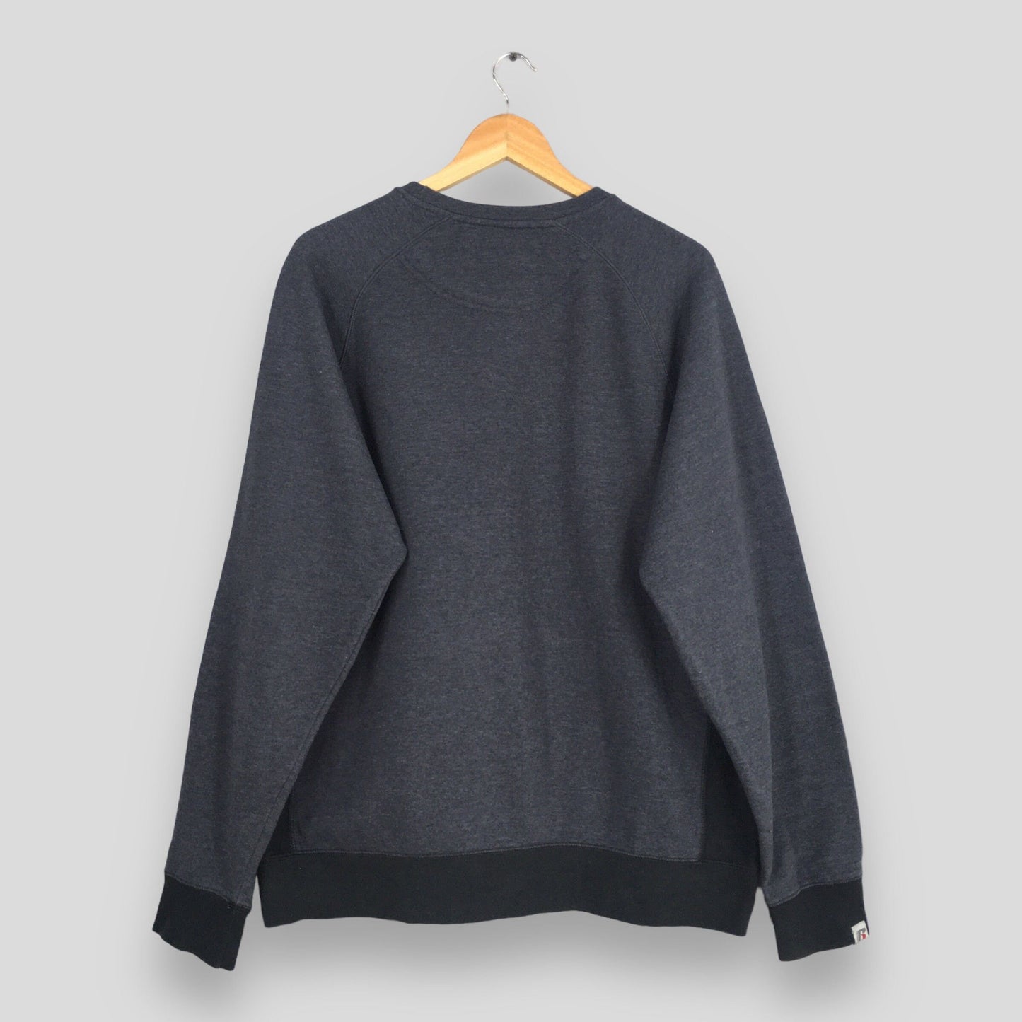 Russell Athletic Gray Plain Sweatshirt Large