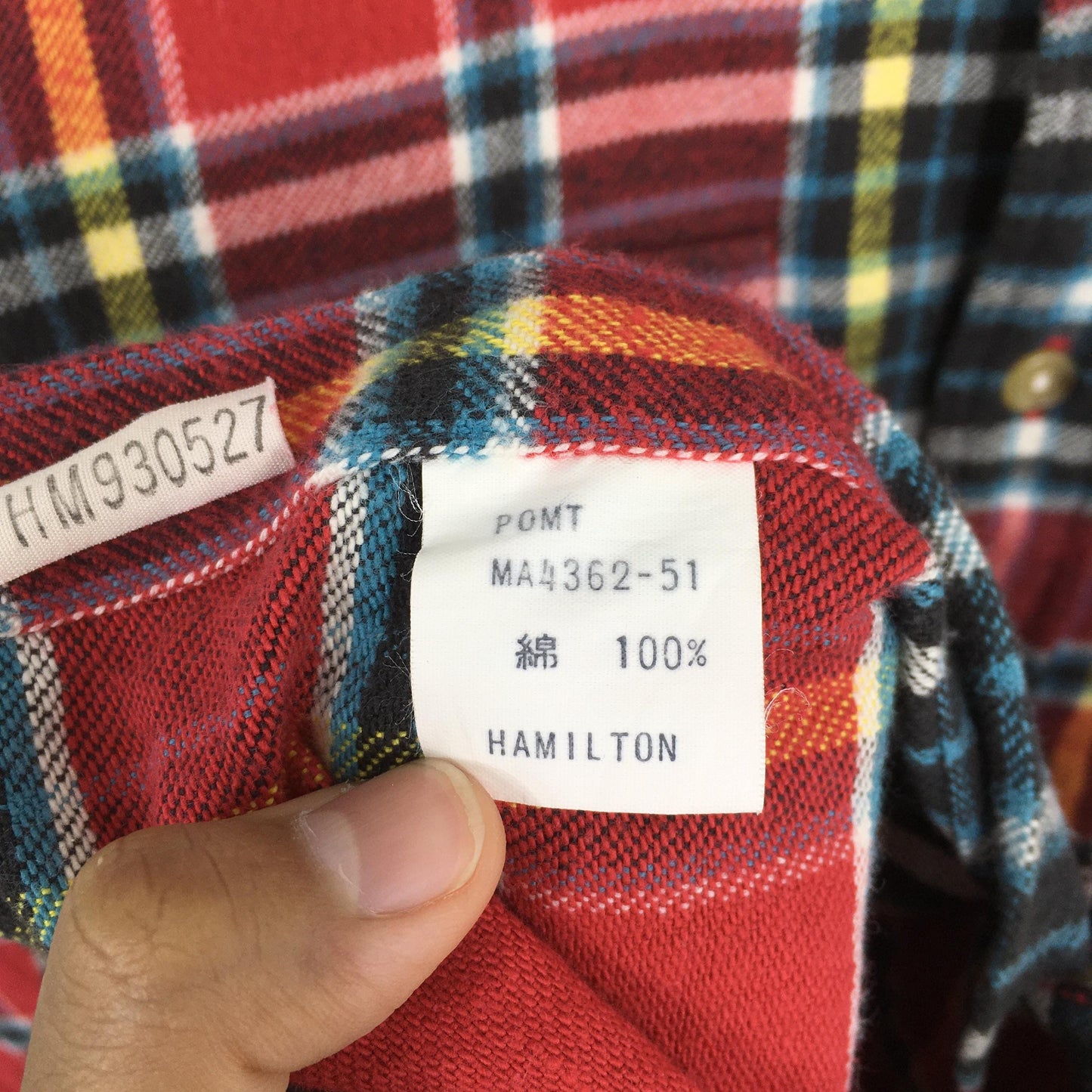 Polo Ralph Lauren Red Checkered Flannel Shirt Medium