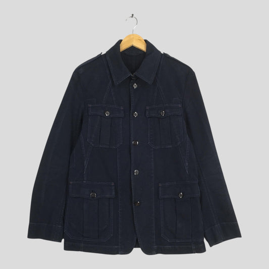 Kent Curwent England Cotton Twill Jacket Large