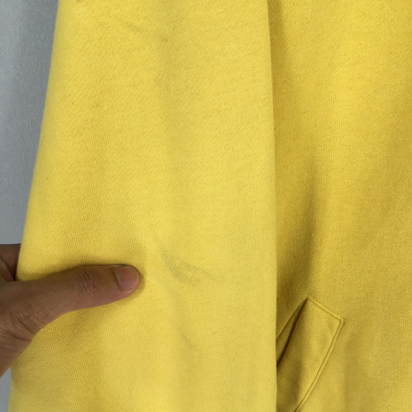 Kenzo Jeans Yellow Hoodie Large