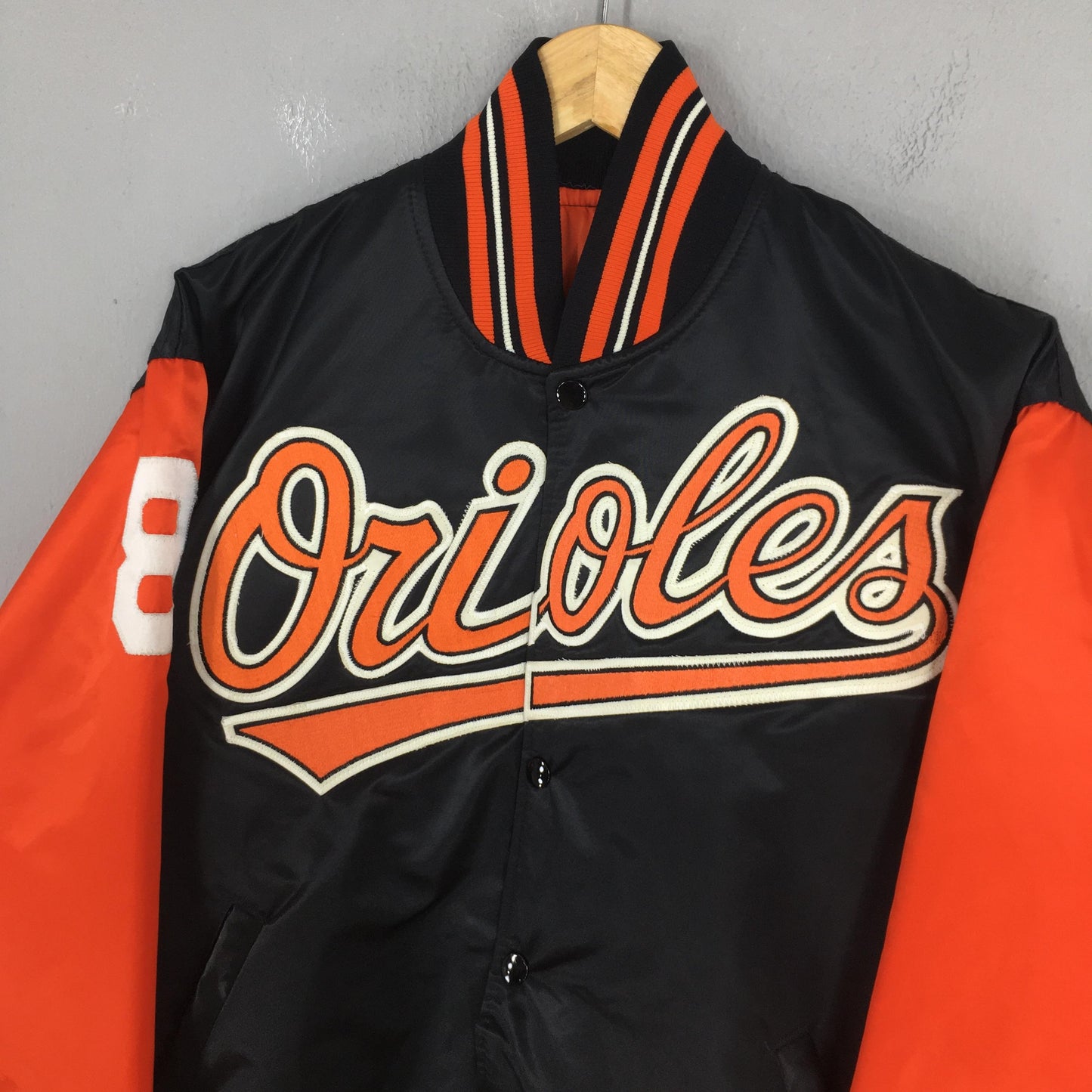 Baltimore Orioles MLB Satin Jacket Large