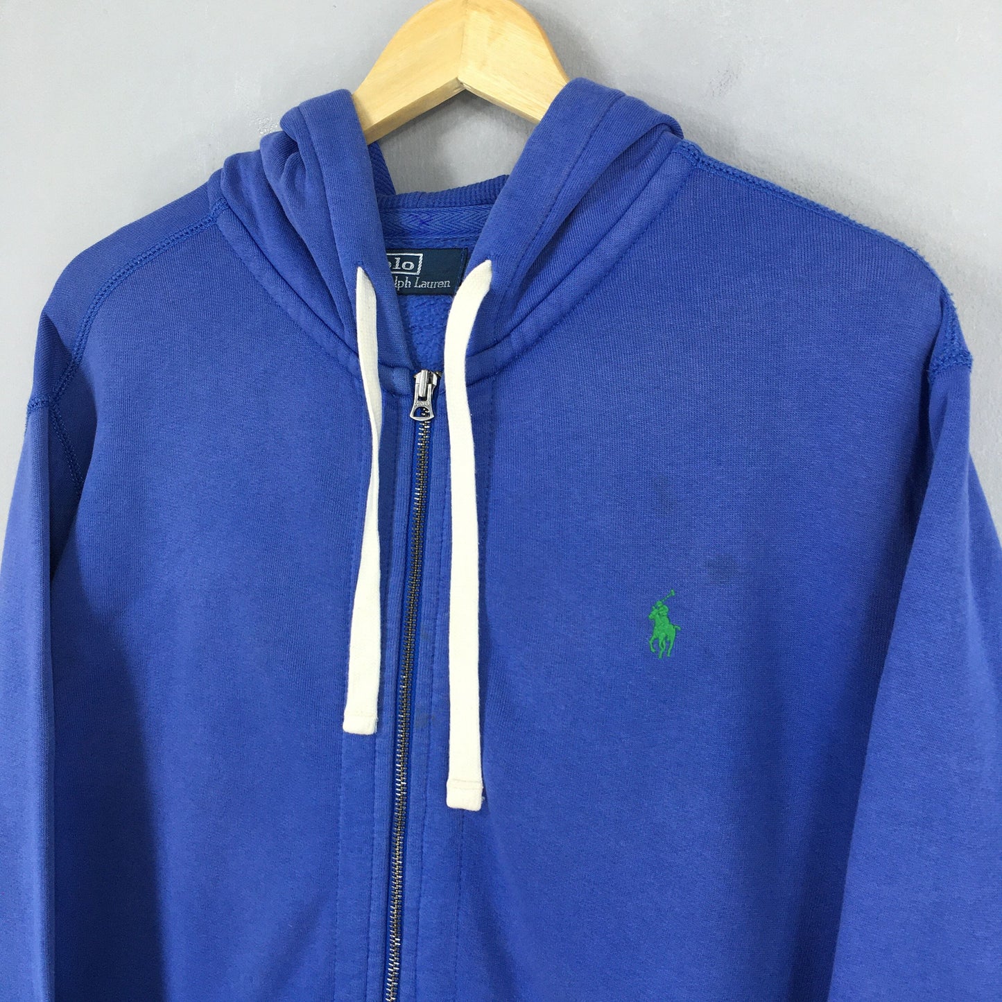 Polo Ralph Lauren Polo Pony Blue Hoodie Large