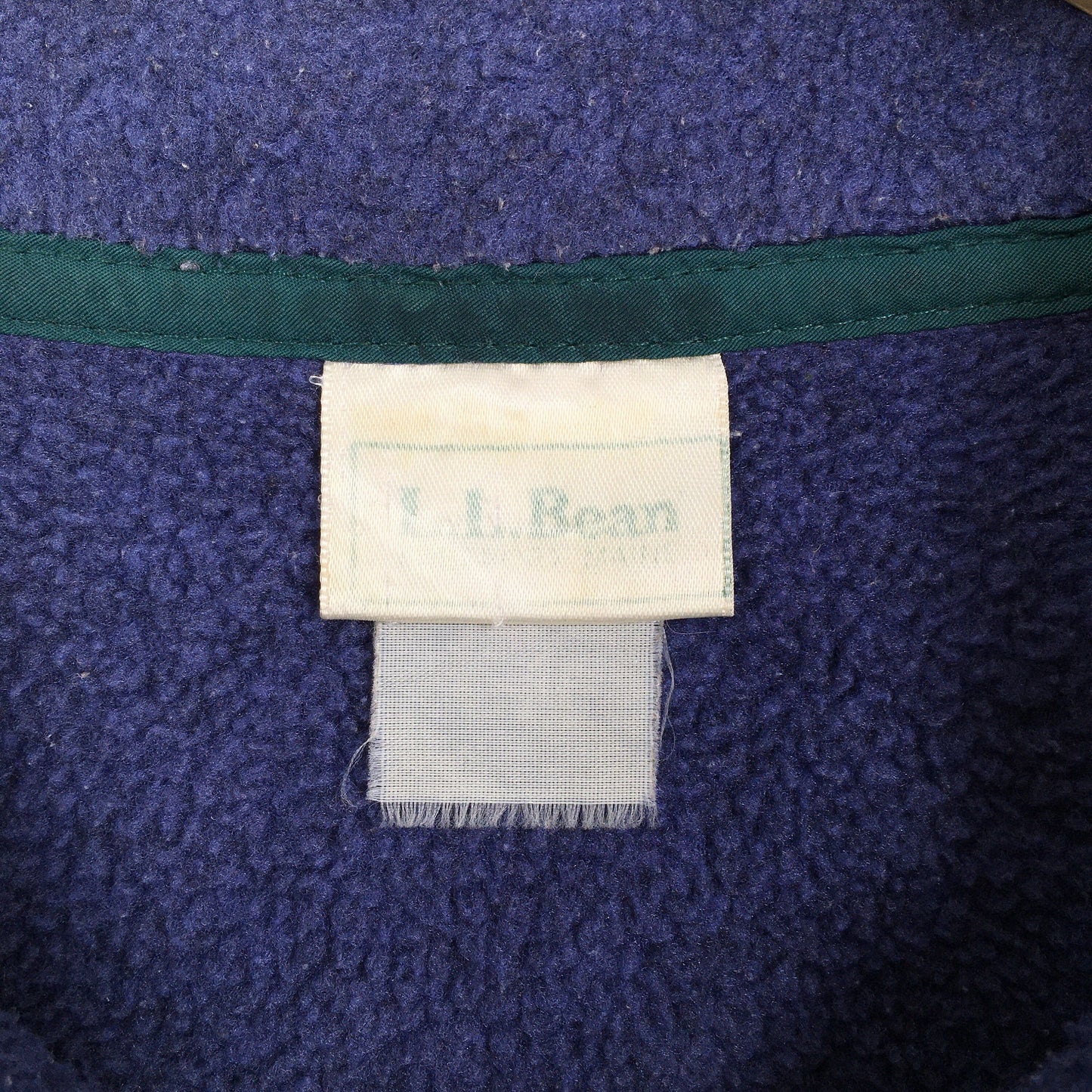 LL Bean Usa Polartec Fleece Jacket Medium