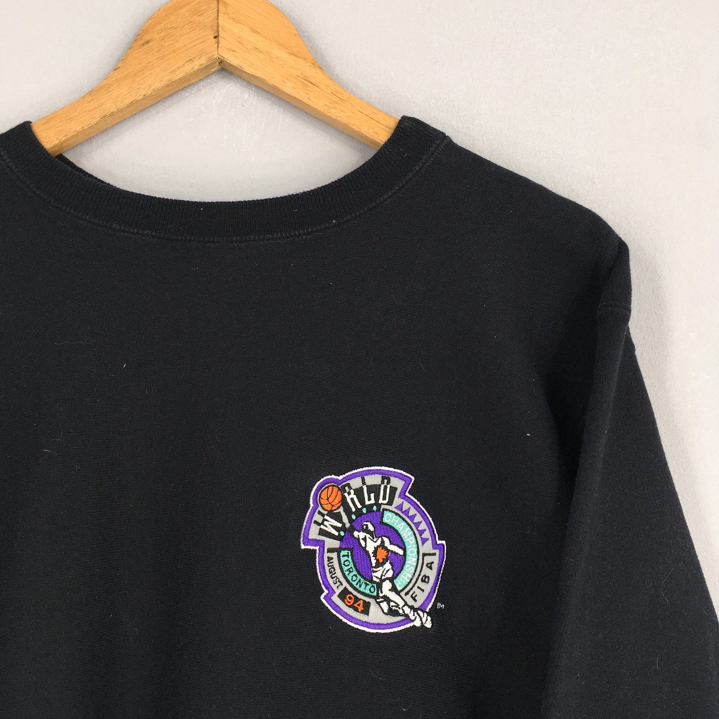 Champion Reverse Weave Basketball Sweatshirt L