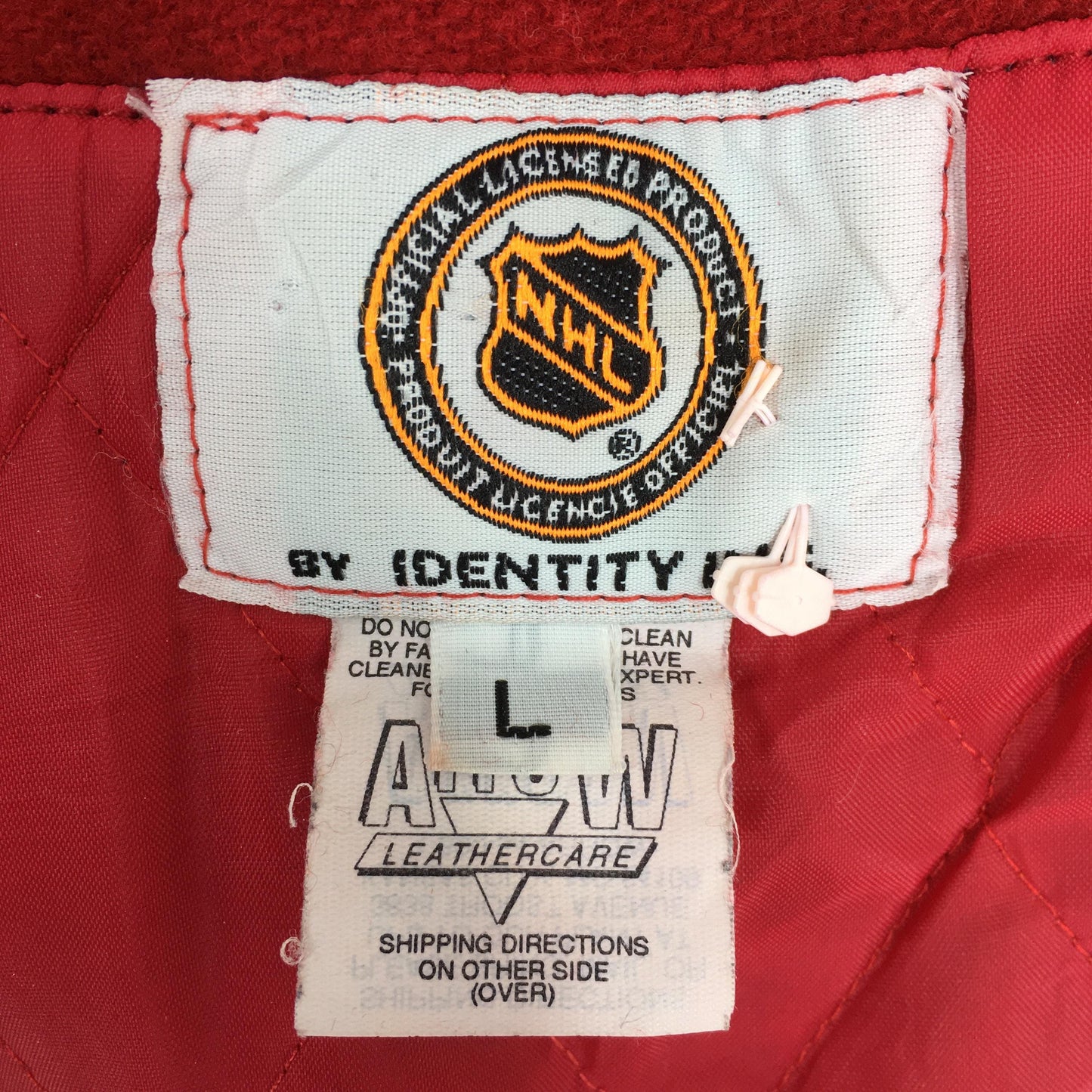 Detroit Red Wings NHL Varsity Jacket Large