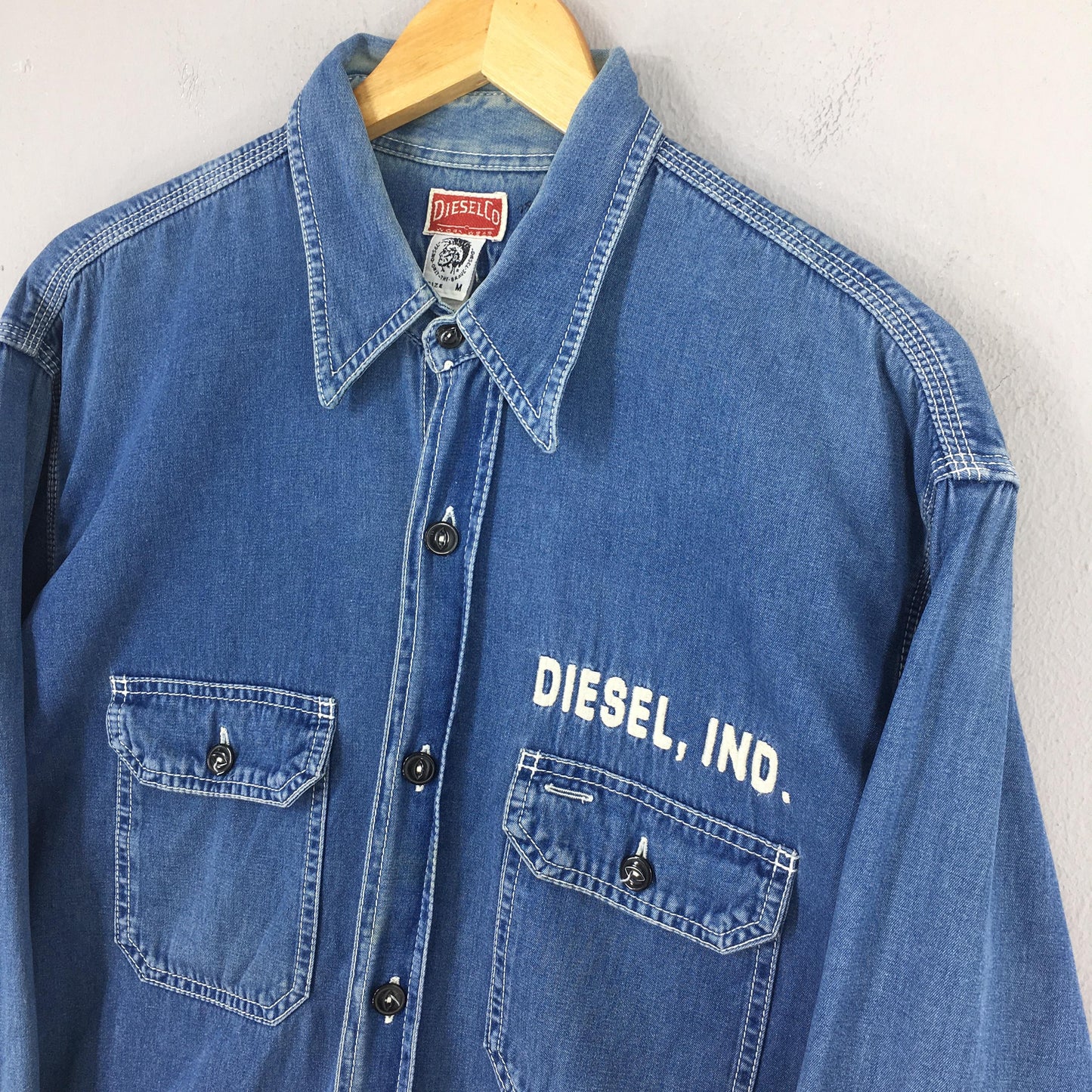 Diesel Workwear Denim Shirt Medium