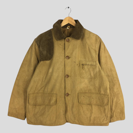 60's The Hettrick Mfg Co. Barn Field Multi Pocket Jacket Large