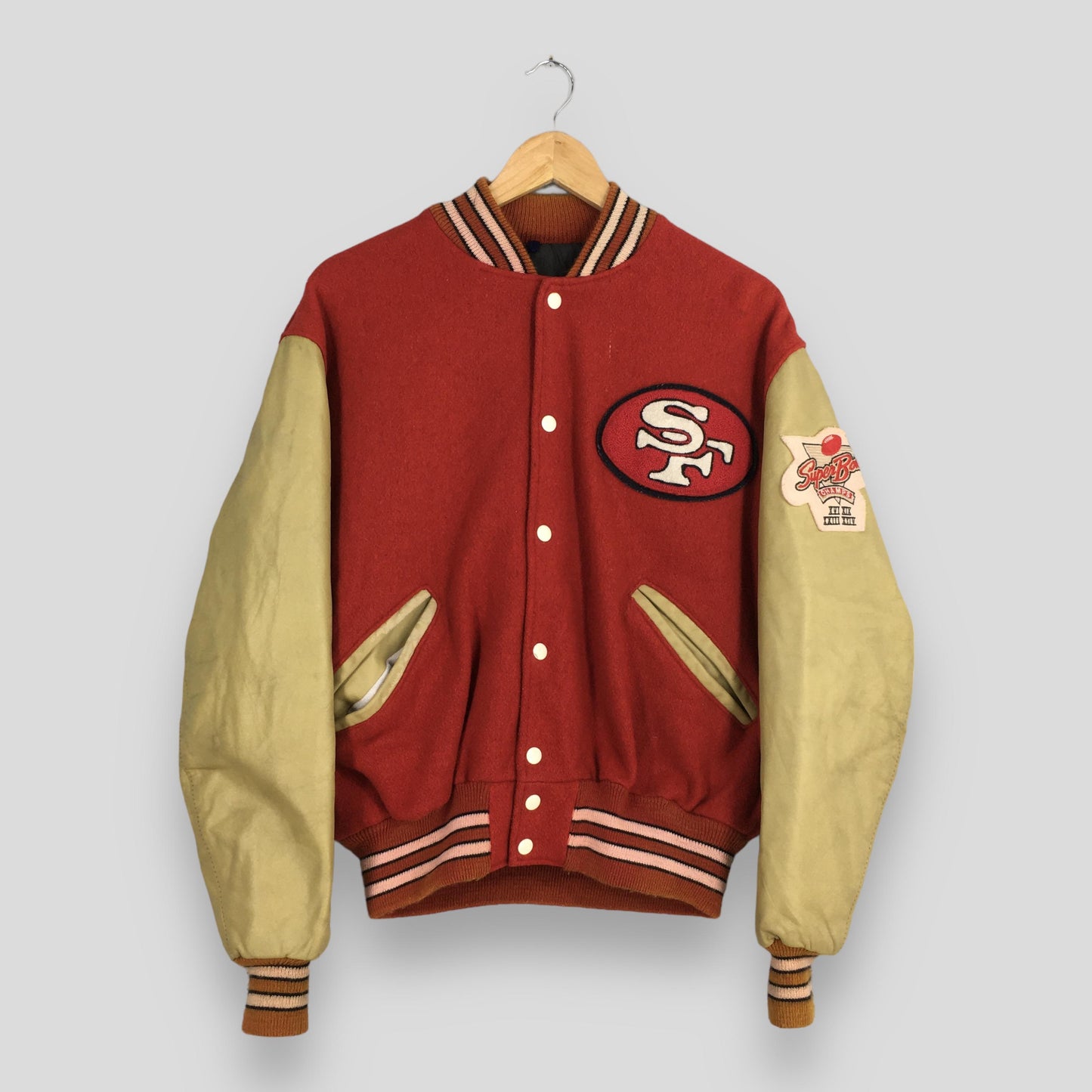 San Francisco 49ers NFL Wool Jacket Large