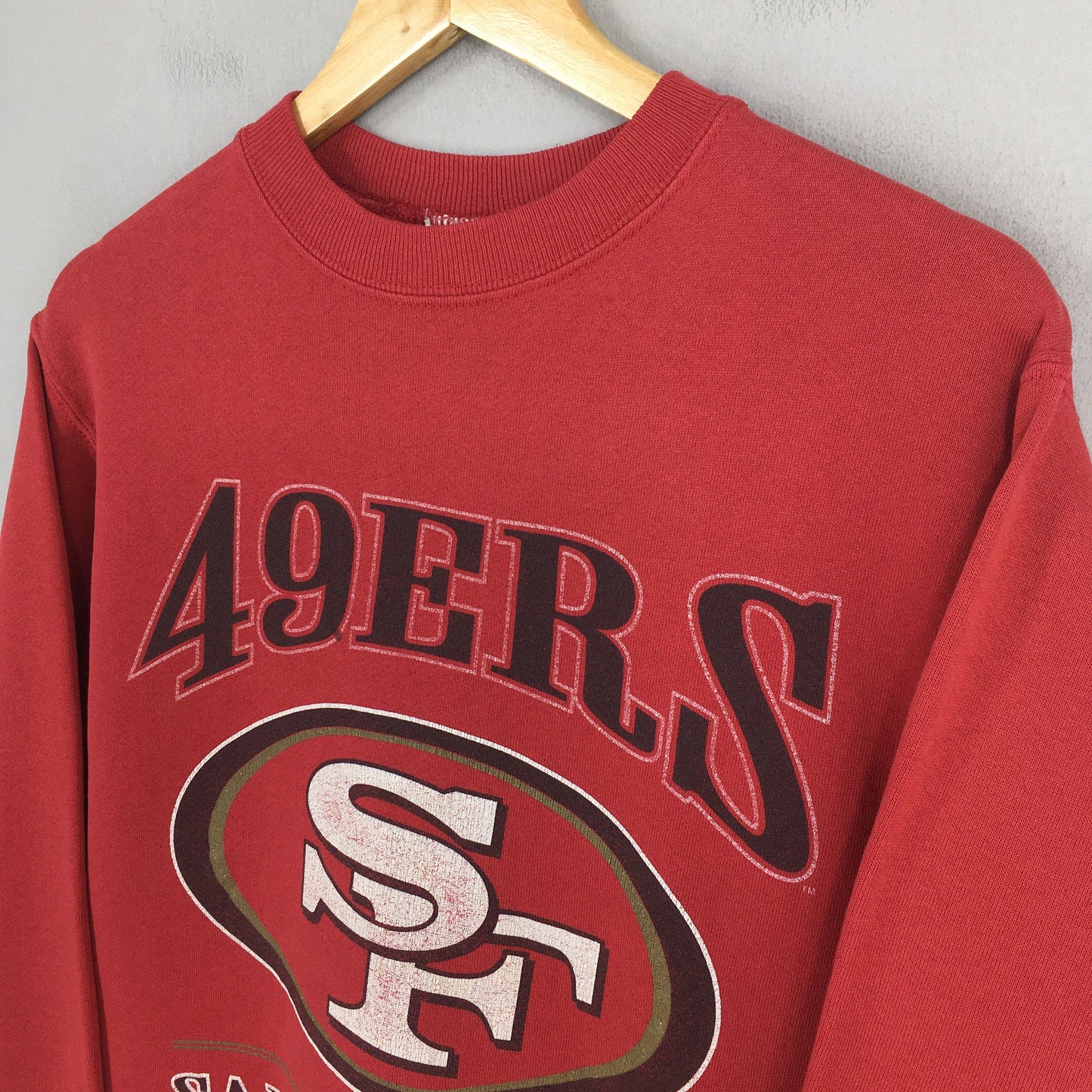 San Francisco 49ers Rugby NFL Sweatshirt XSmall