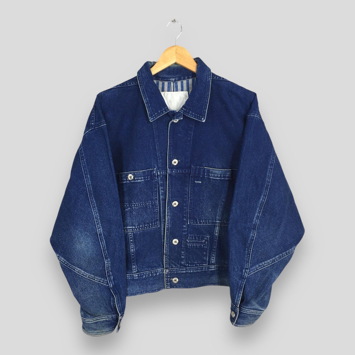 Jean Of Plantation Issey Miyake Denim Jacket Medium