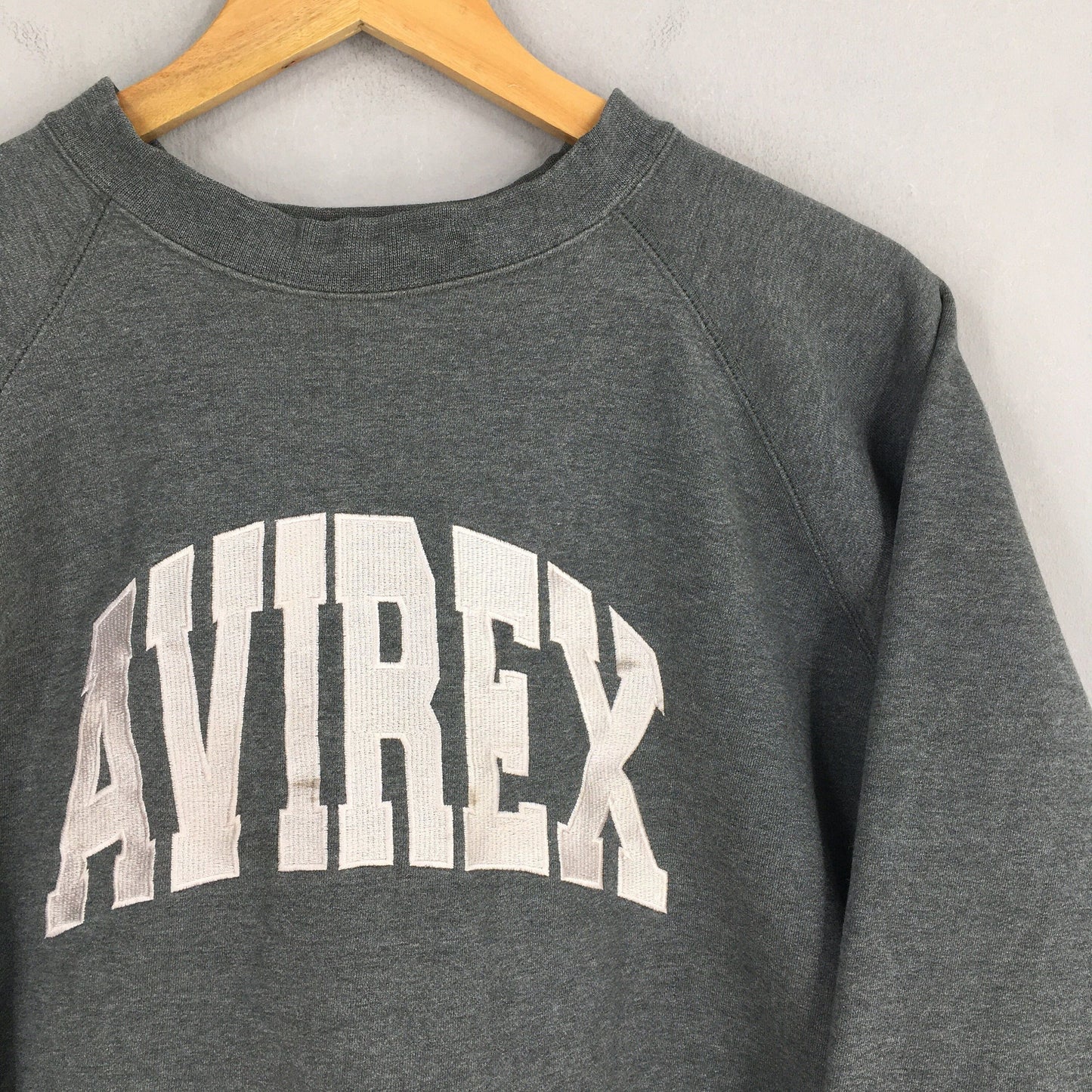 Avirex Usa Embroidery Sweatshirt Medium