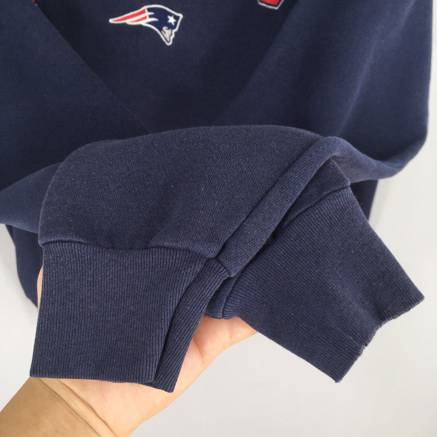 New England Patriots Football NFL Blue Sweatshirt Medium