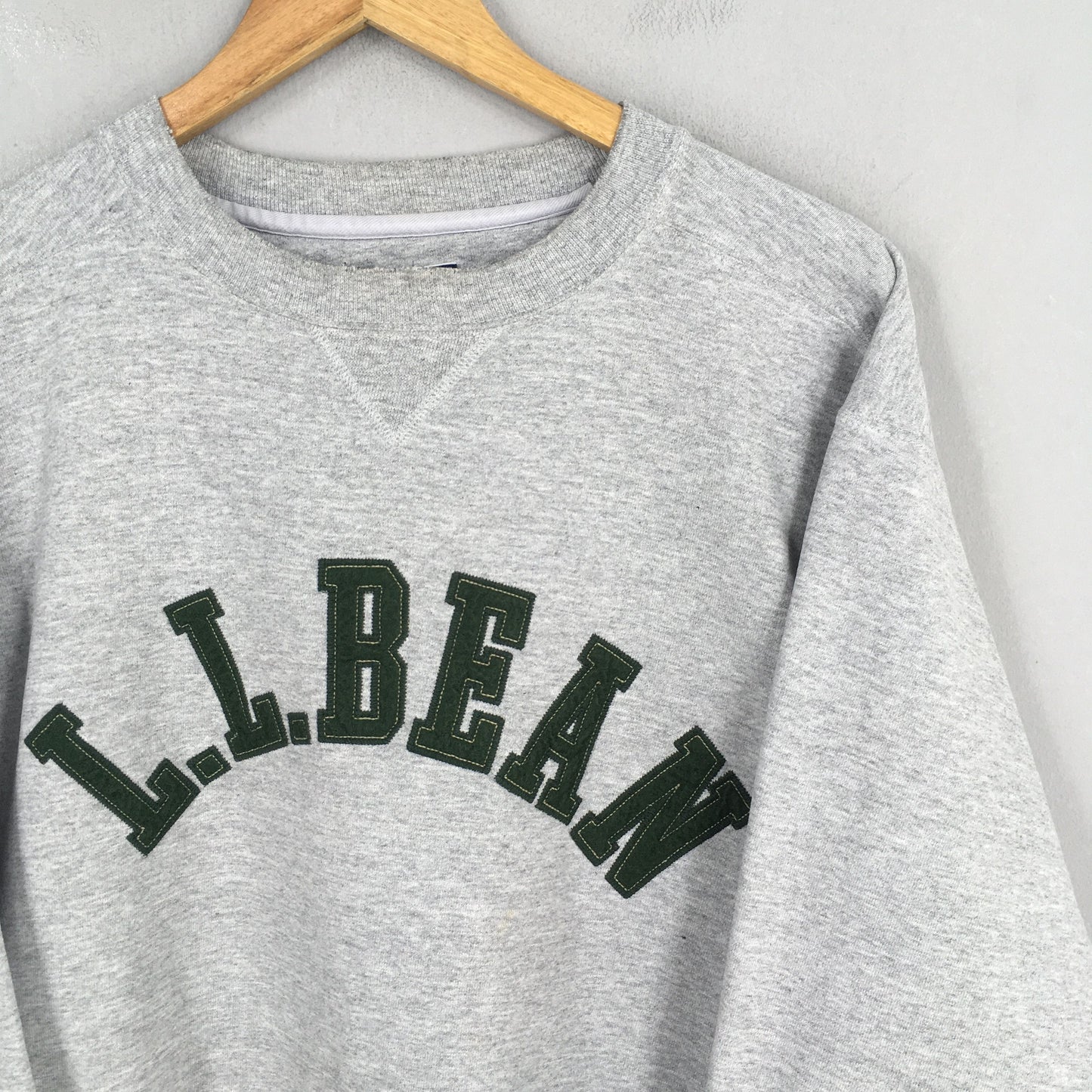 LL Bean Gray Sweatshirt Medium