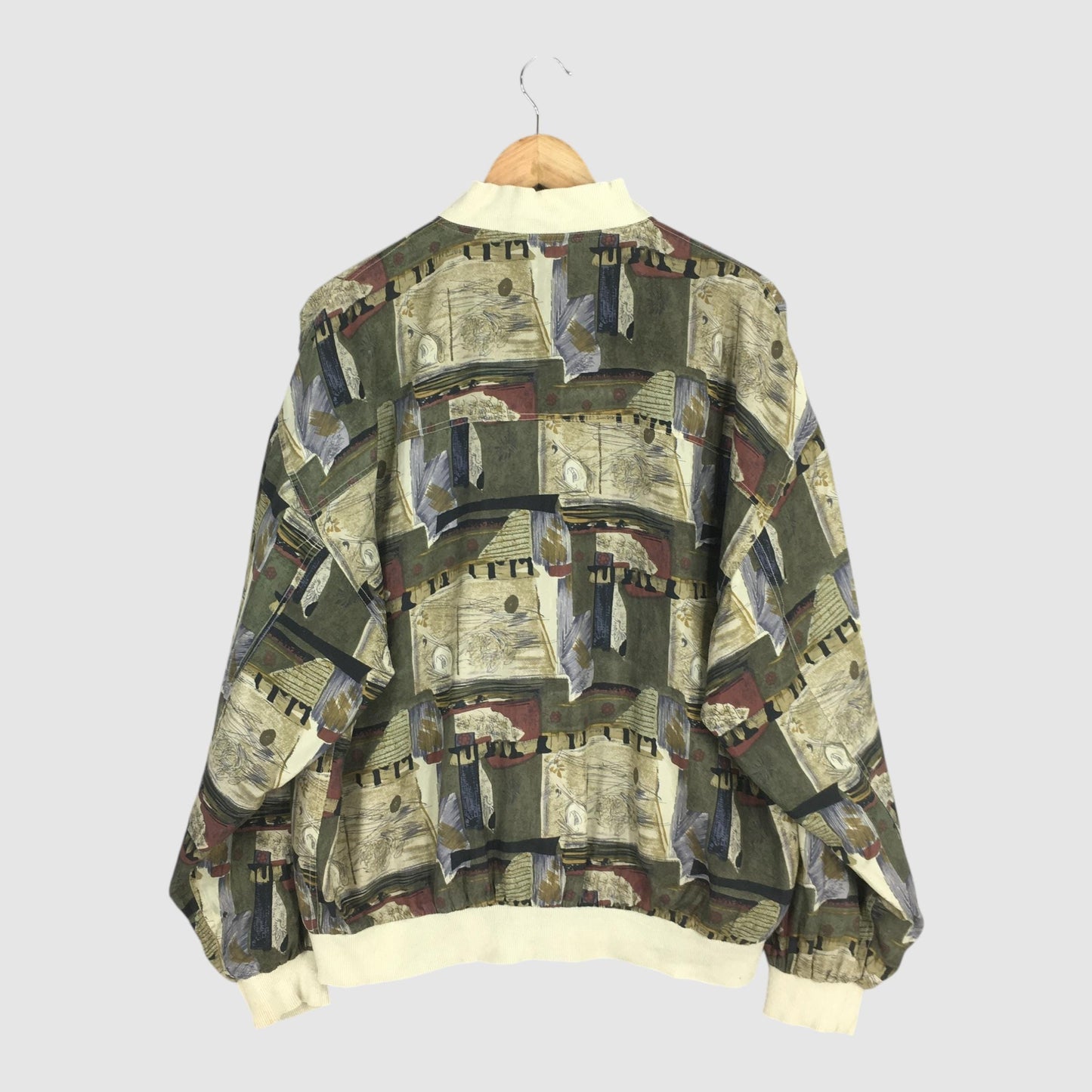 90s Hot Air Balloon Royalty Baroque Jacket Medium