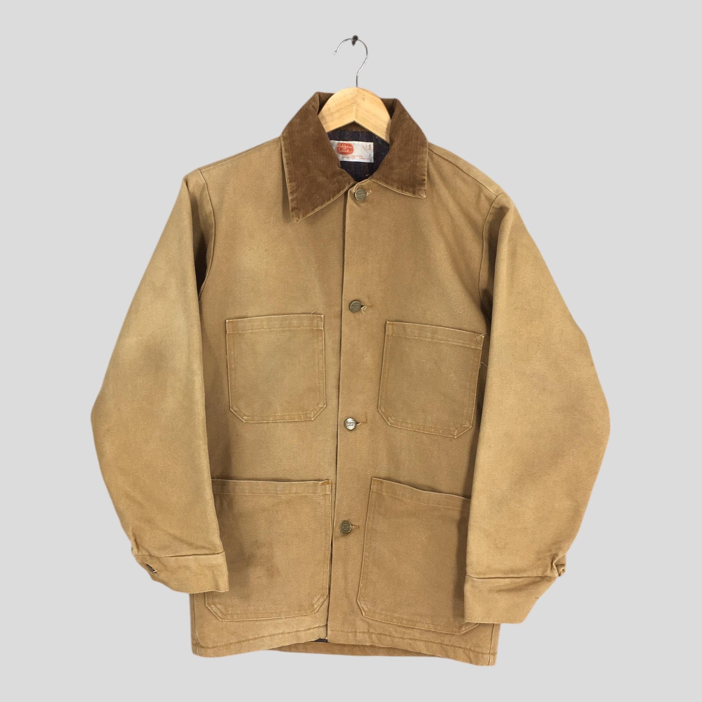 Adolphe Lafont Chore Workwear Denim Jacket Small