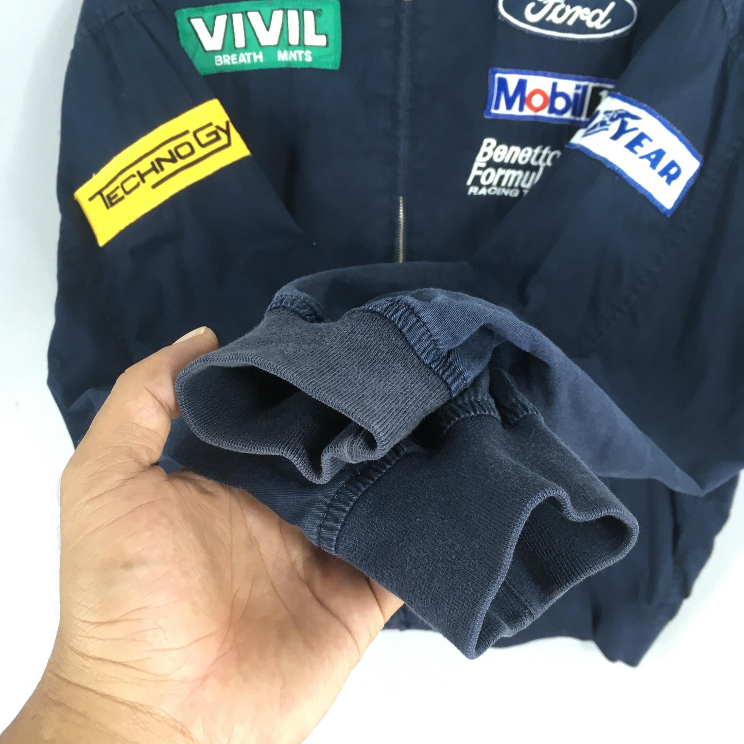 Benetton Mild Seven Formula 1 Embroidered Jacket Large