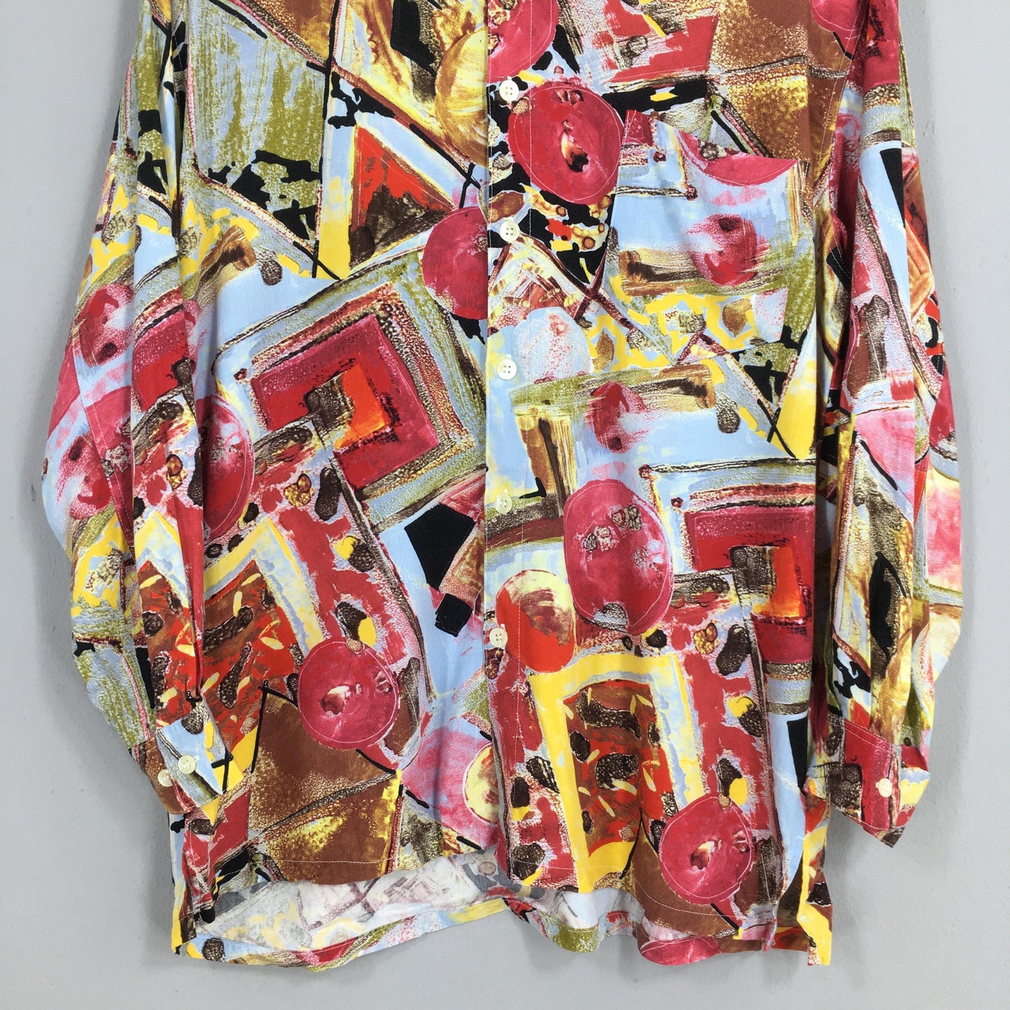 Abstract Funky Pop Art Shirt Medium