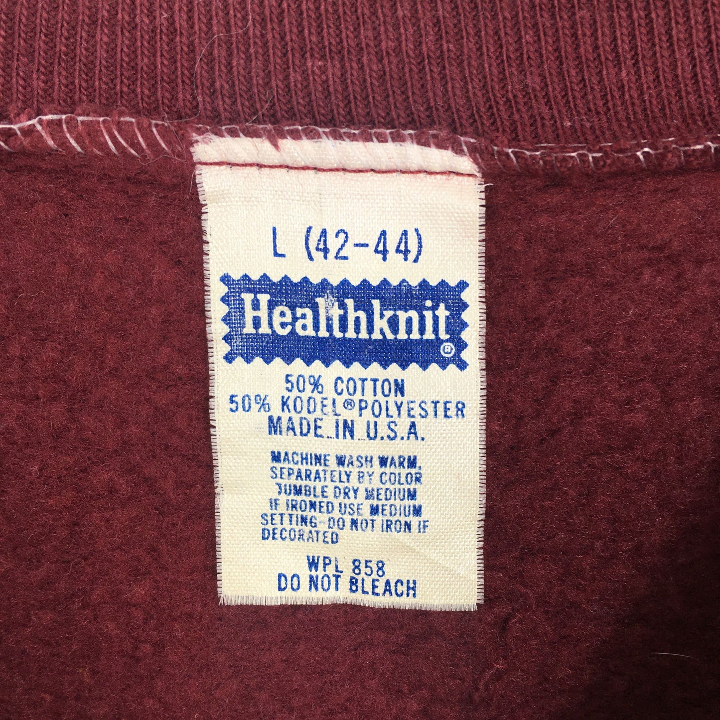 Illinois Kankakee Native Red Sweatshirt Large