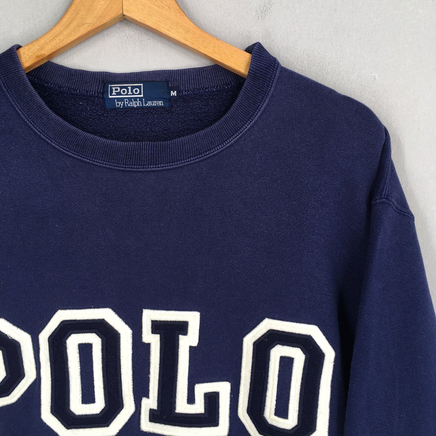 Polo Ralph Lauren Spell Out Sweater Medium