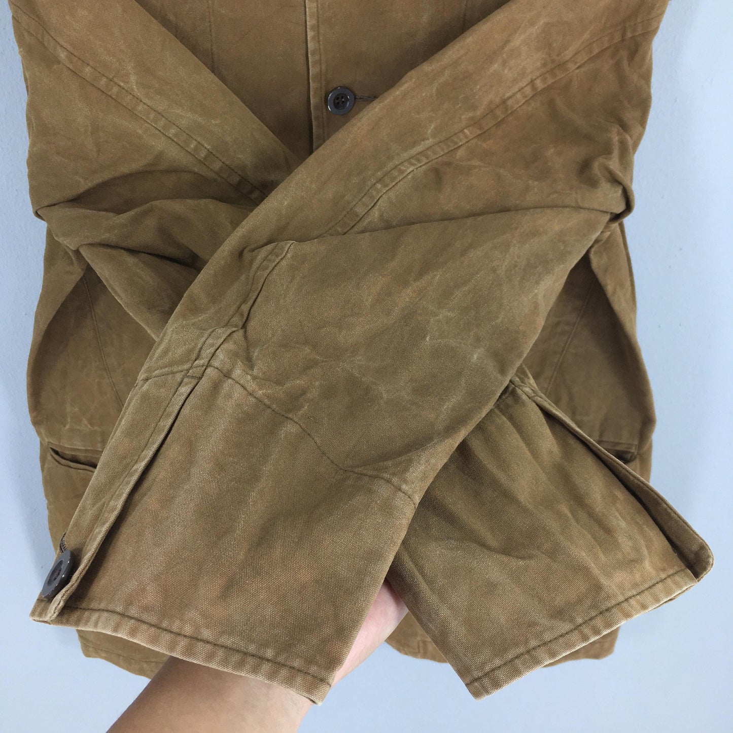 Brown Denim Workers Jacket Medium