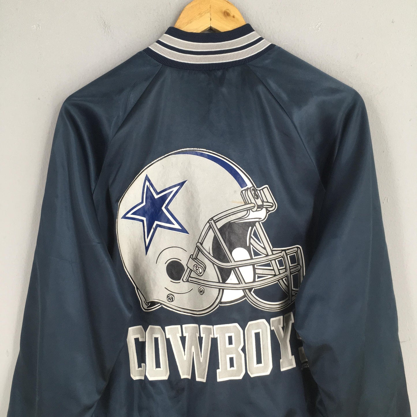 Dallas Cowboys NFL Varsity Satin Jacket Medium