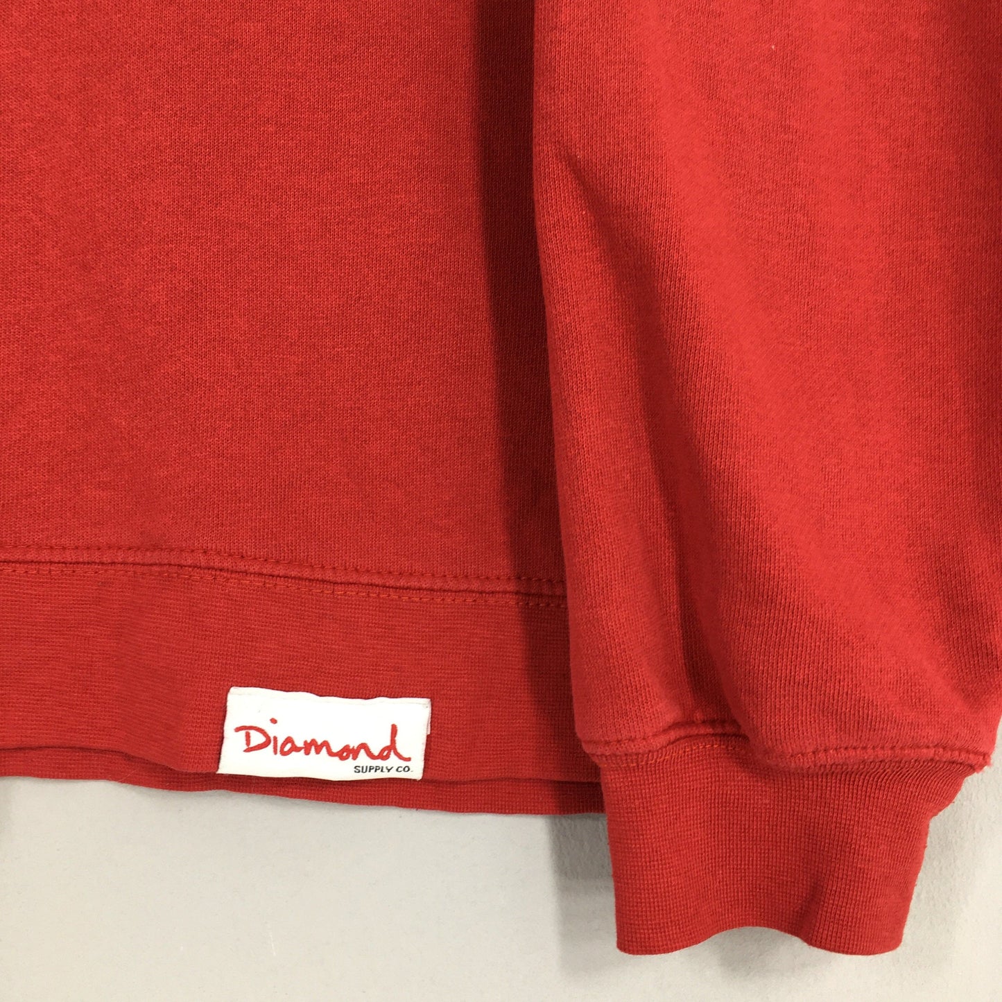 Diamond Supply Co Red Sweater Small