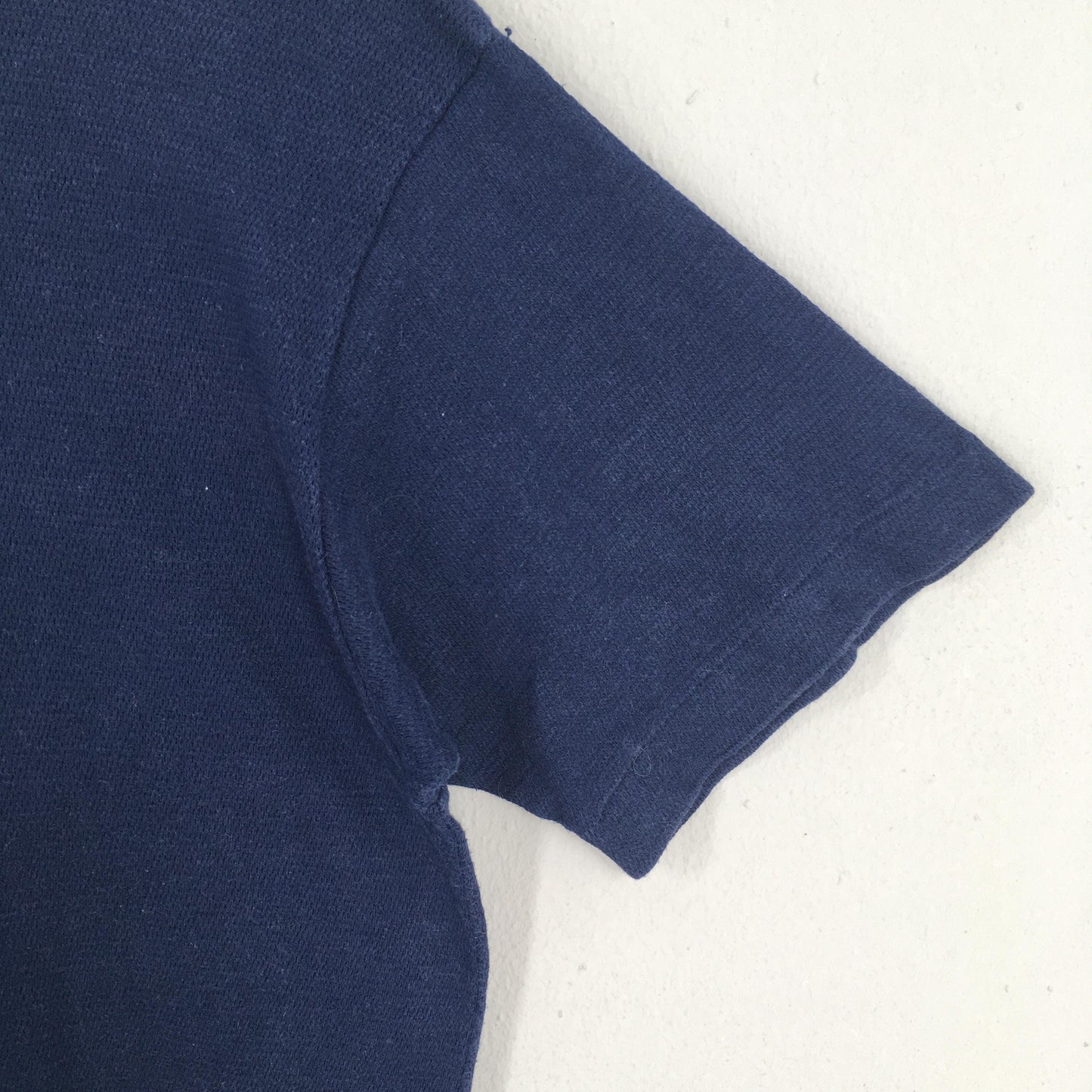 Comme Des Garcons Plain Blue Tshirt Medium