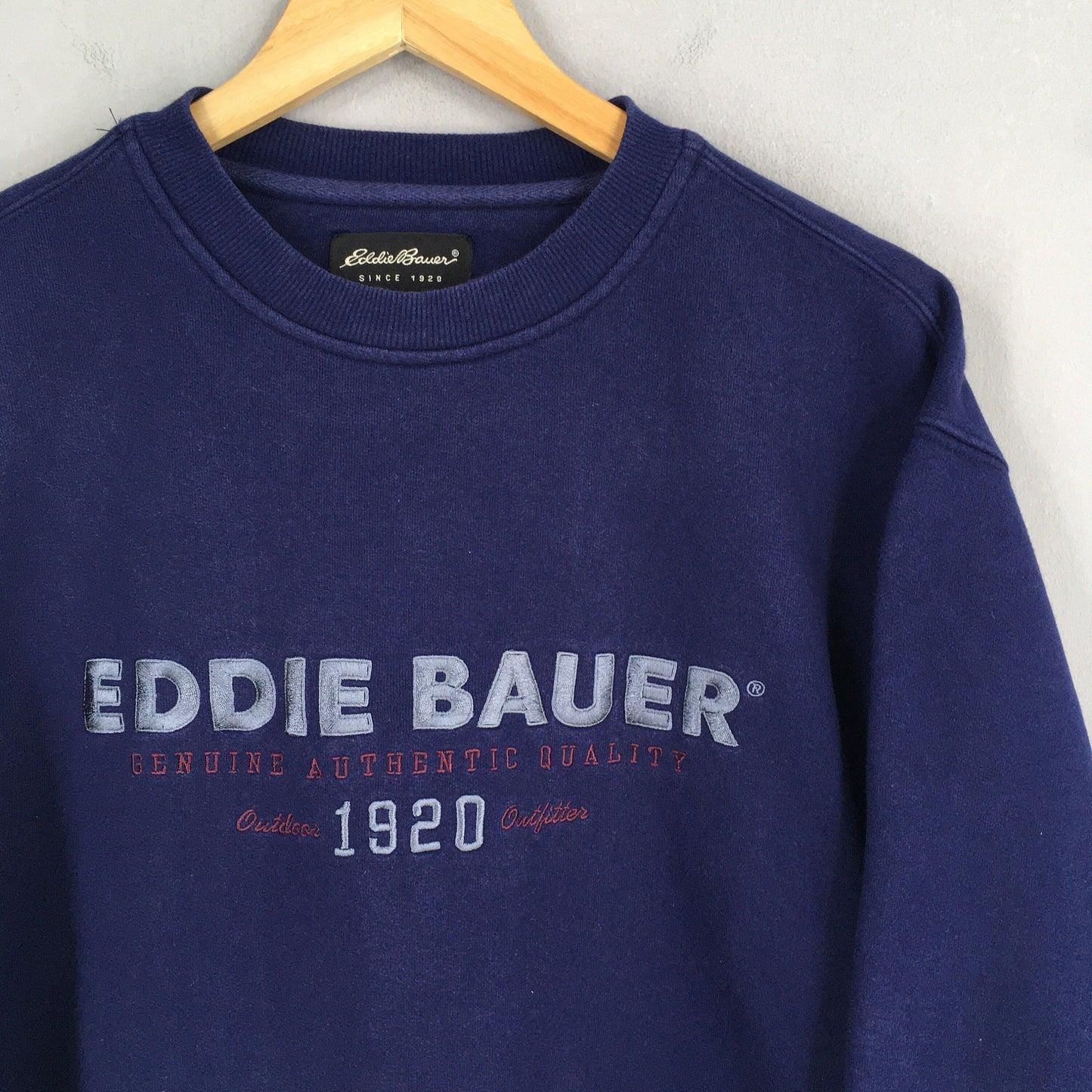 Eddie Bauer Outdoor Blue Sweatshirt XSmall