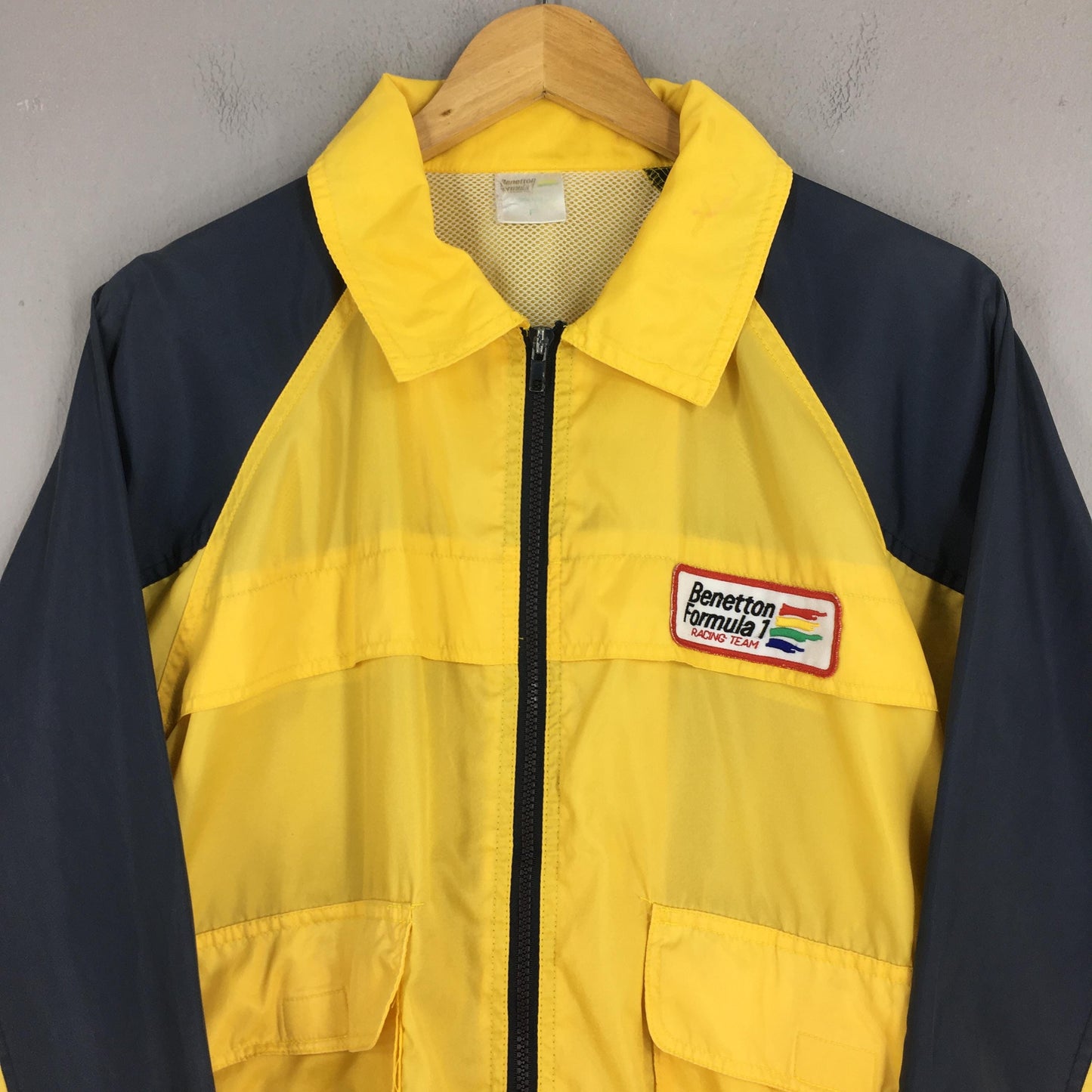 Benetton Formula 1 Windbreaker Jacket Large