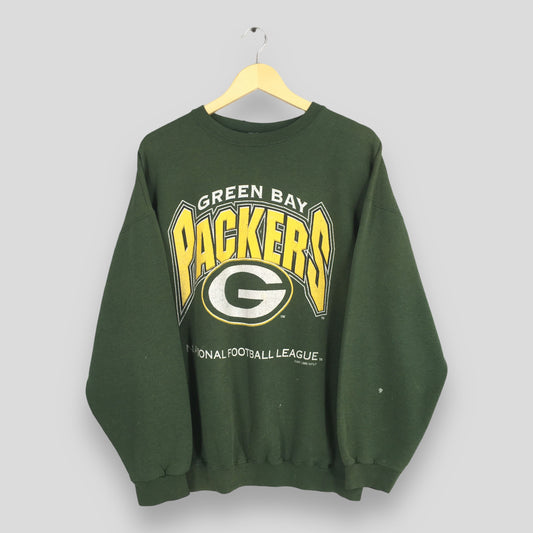 Green Bay Packers Football NFL Sweatshirt XLarge