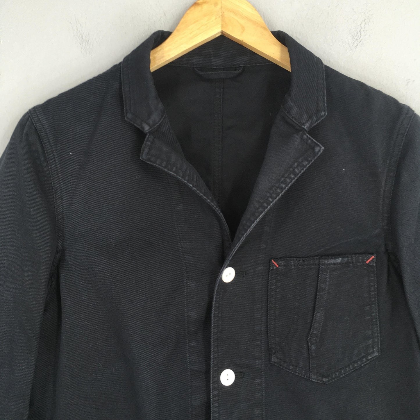 Ships Japan Black Workers Jacket Small