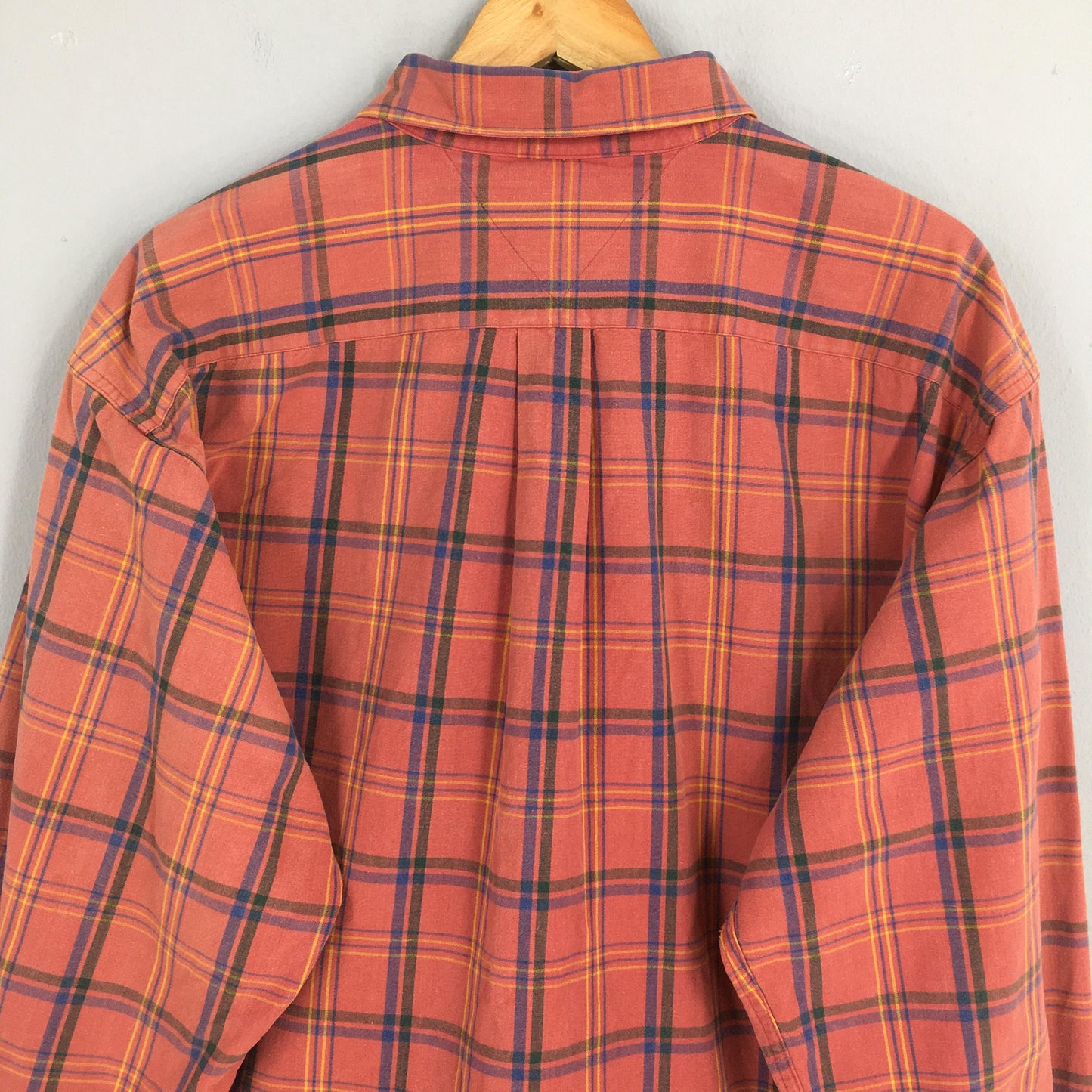 Tommy Hilfiger Plaid Oxfords XLarge