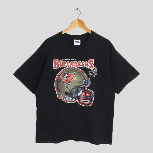 Tampa Bay Buccaneers NFL Black T shirt Large