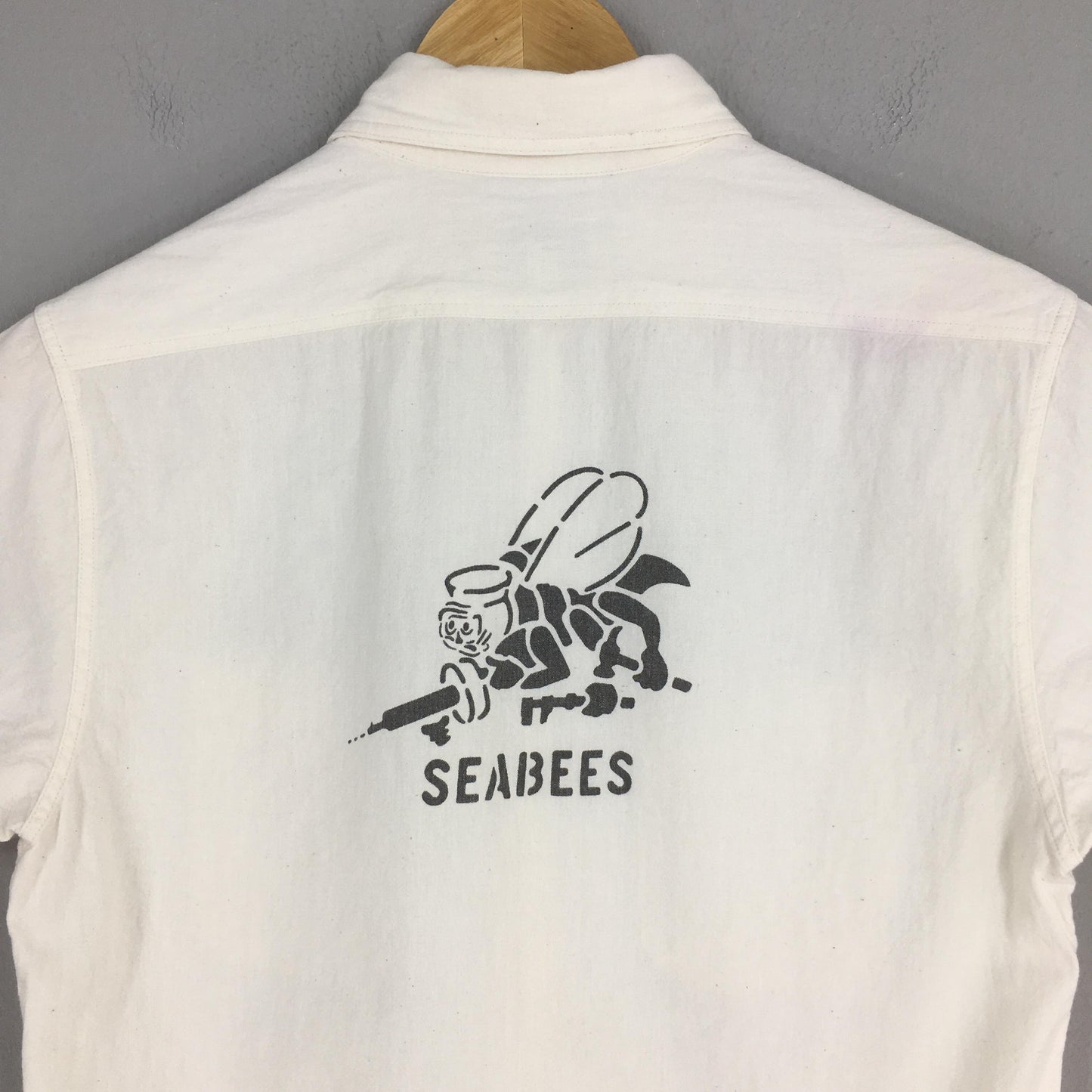 Buzz Rickson Us Navy White Shirt Small