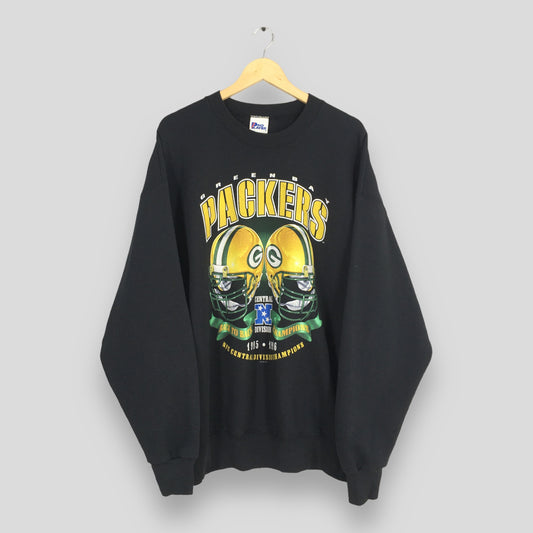 Green Bay Packers Nfl Black Sweatshirt XXLarge