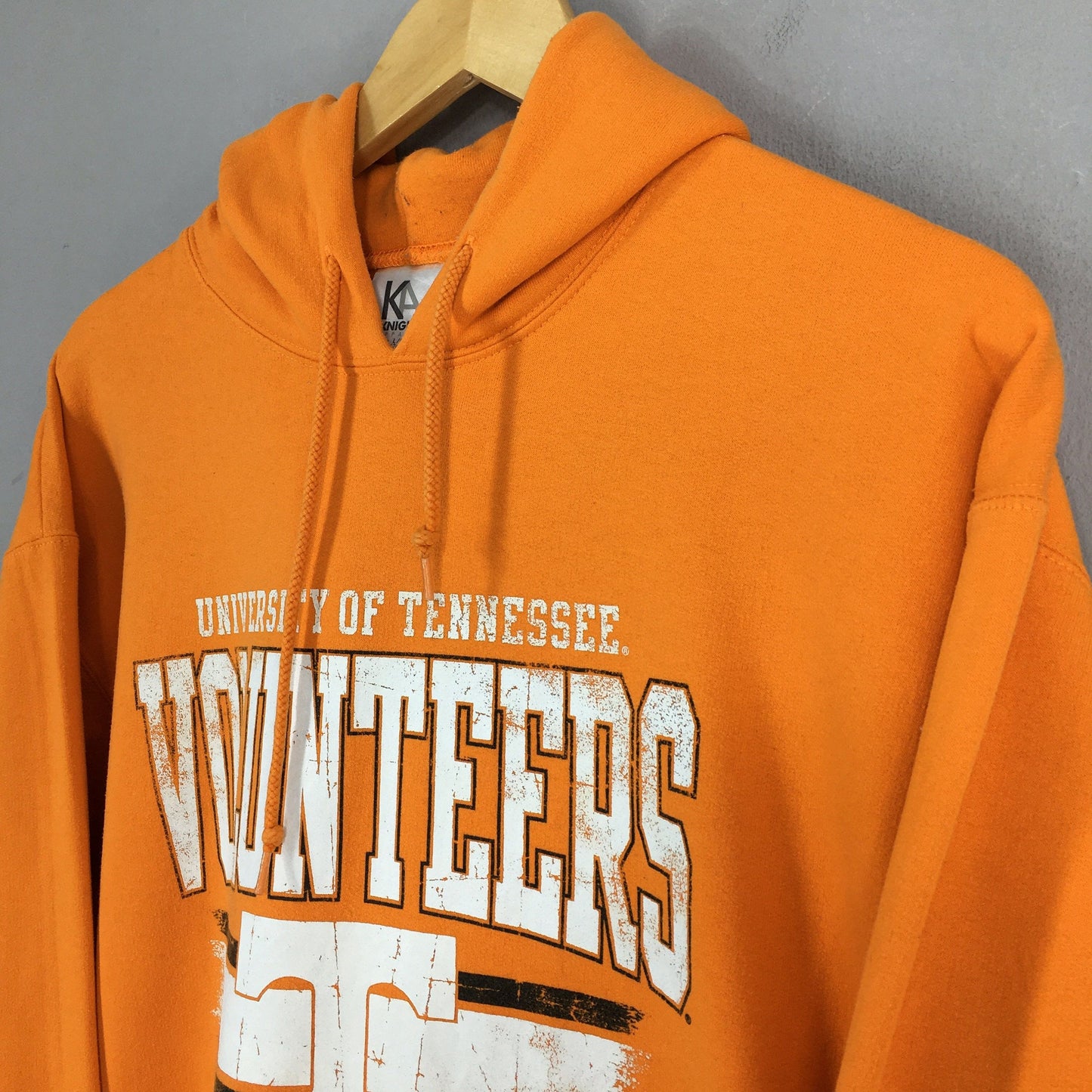 University Of Tennesse Orange Hoodie Sweatshirt Large