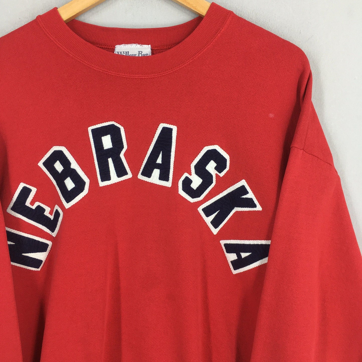 Nebraska State Red Sweatshirts XLarge