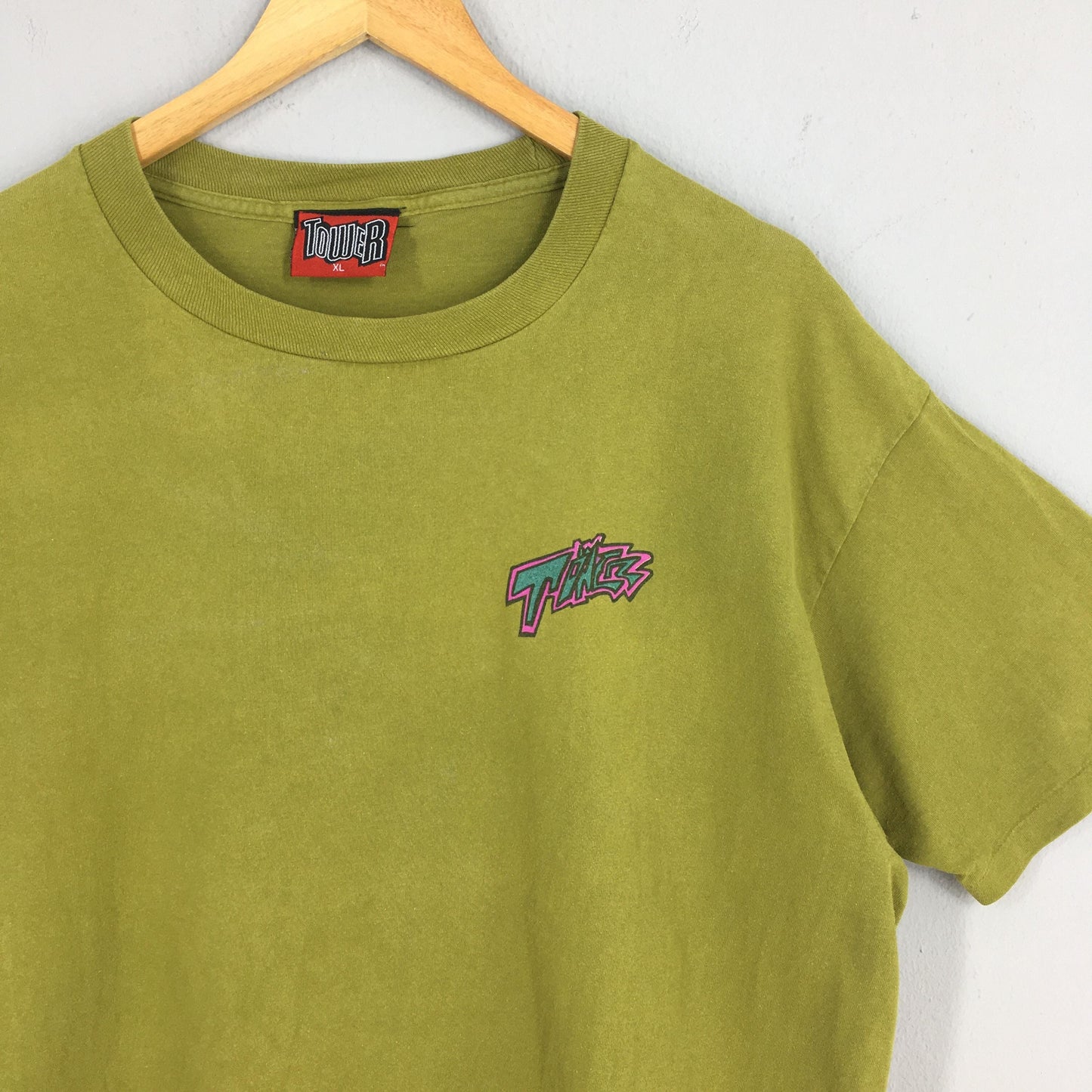 Tower Records Green Tshirt XLarge