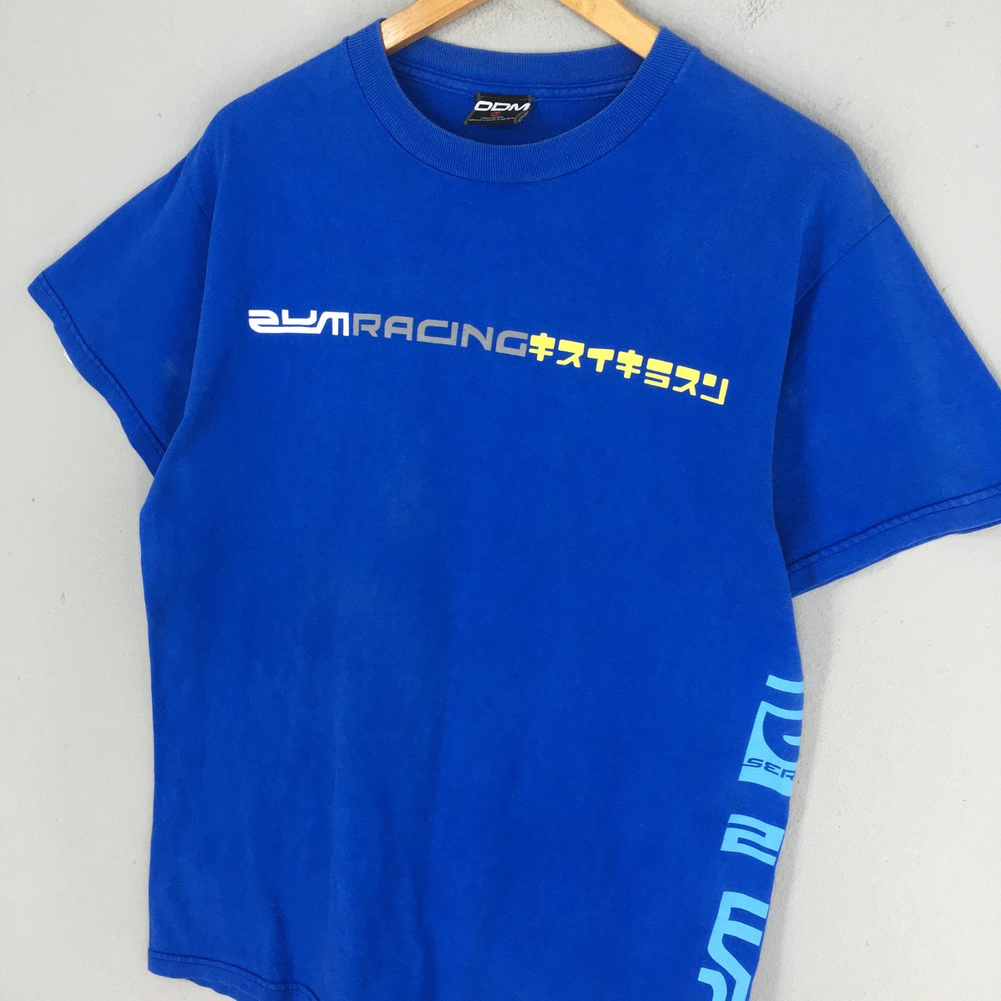 Sum Racing Car Japan Blue T shirt Medium