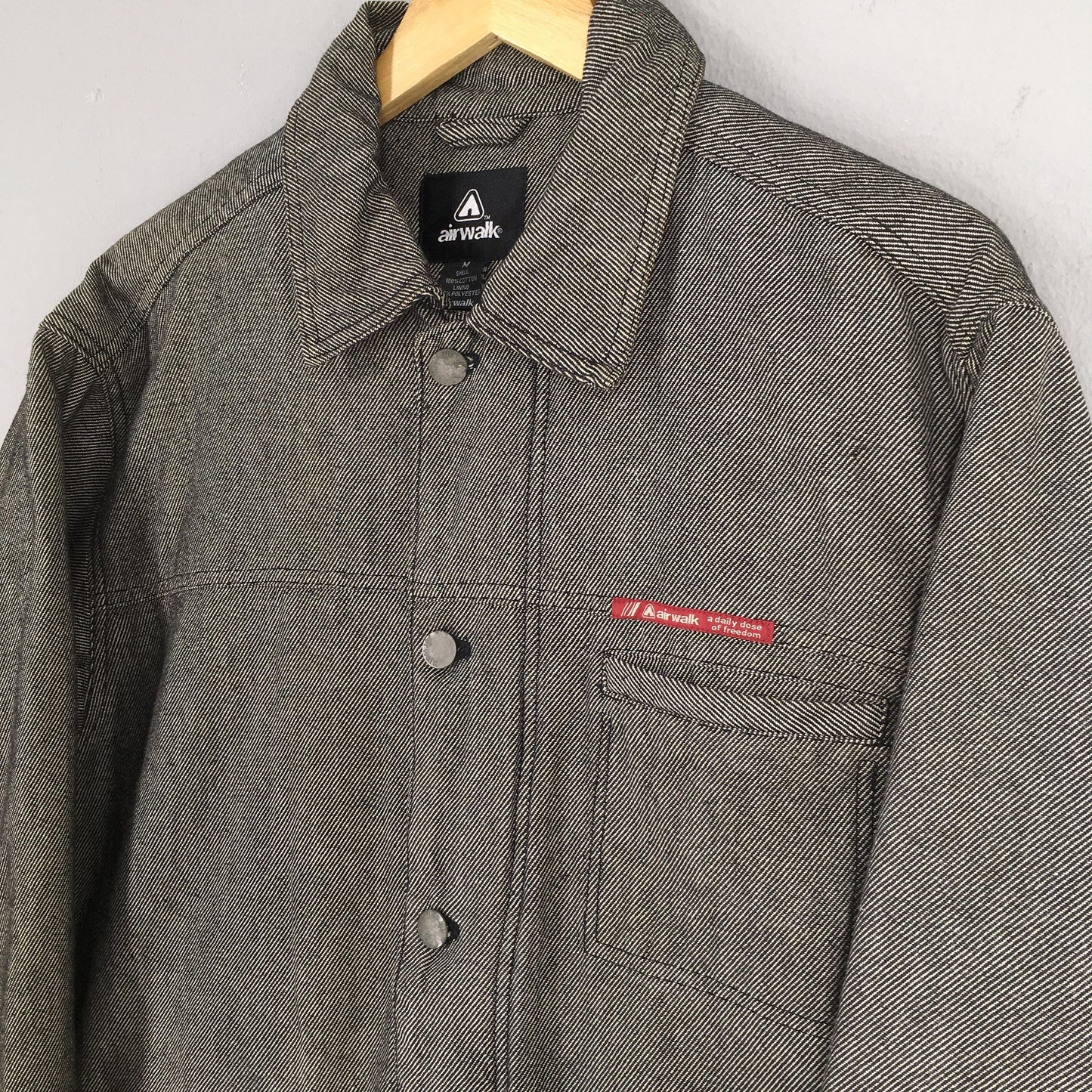 Airwalk Denim Chore Workers Jacket Labour Medium