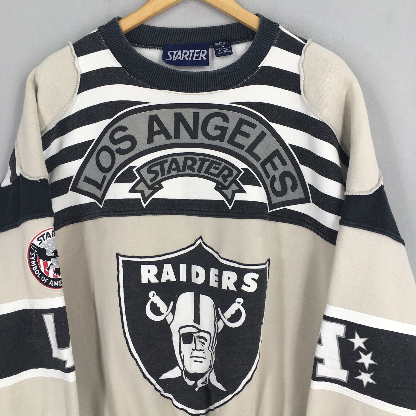 Los Angeles Raiders Football Sweatshirt Medium