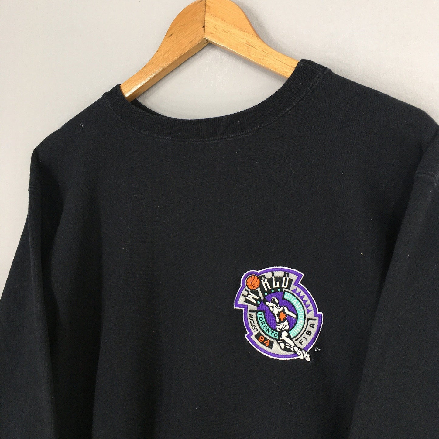 Champion Reverse Weave Basketball Sweatshirt L