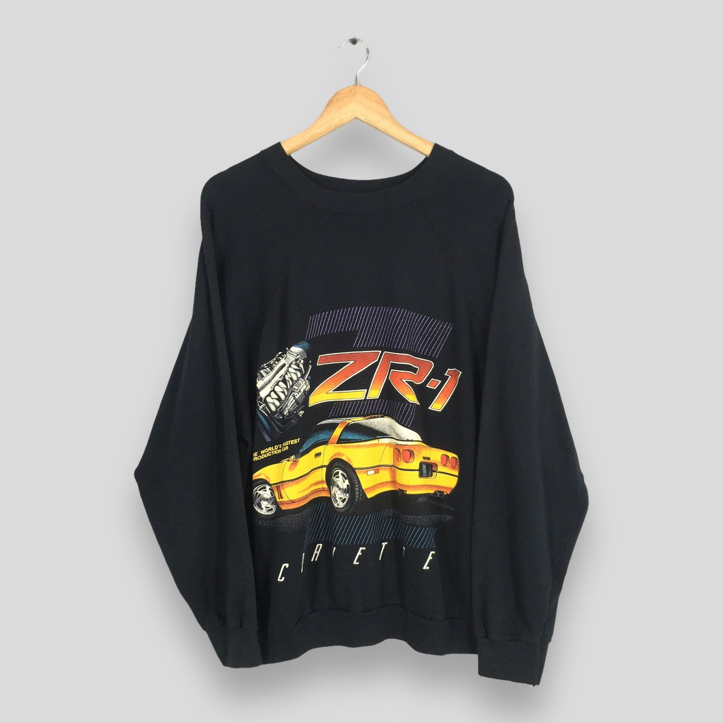 Chevrolet ZR-1 Racing Car Sweatshirt XXLarge