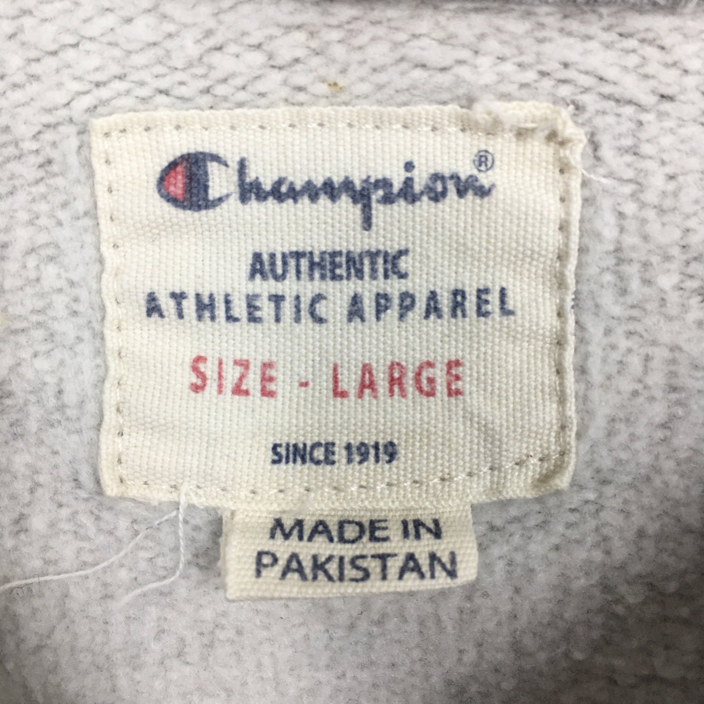 Champion College Gray Sweatshirt Large