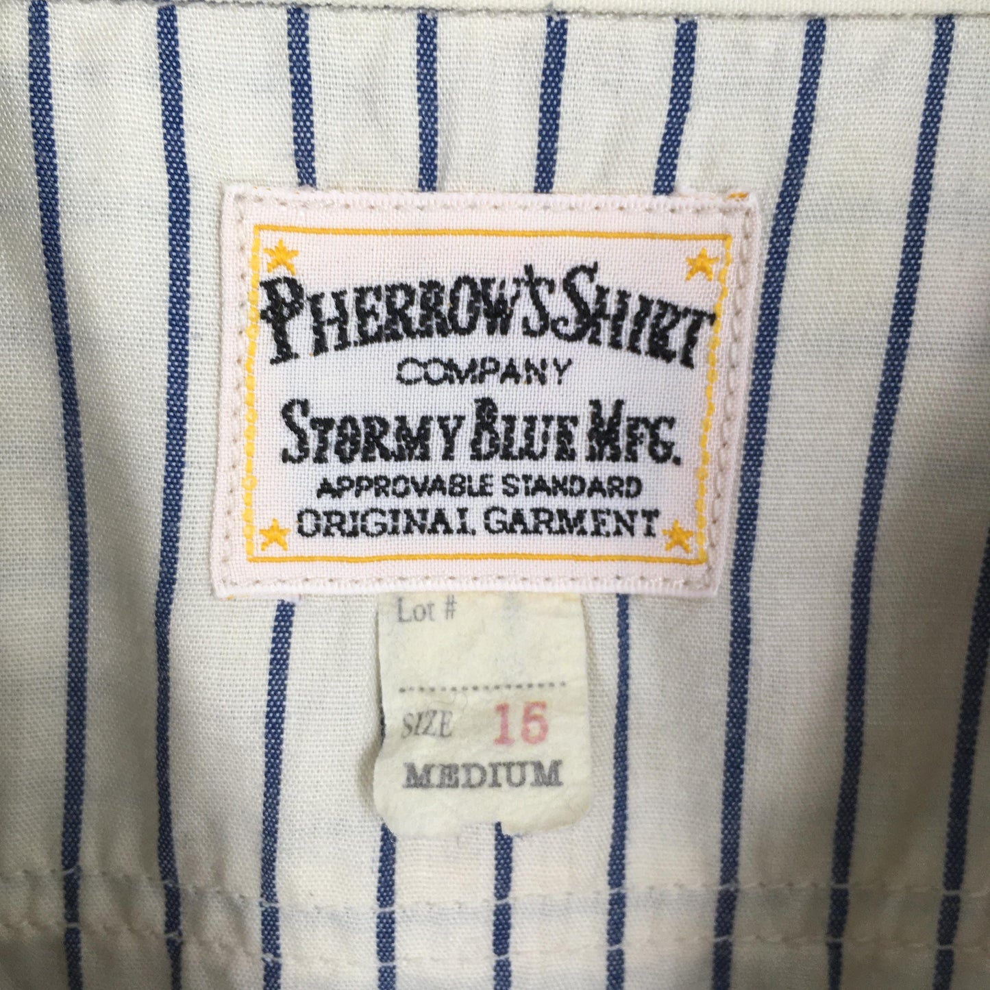 Pherrows Japan Stripes Shirt Medium