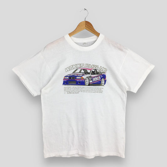 Wakos BMW M3 White T shirt Large