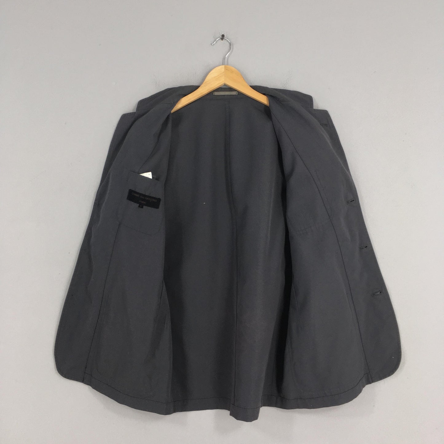 AD1996 Comme Des Garcons Homme Black Blazer Small