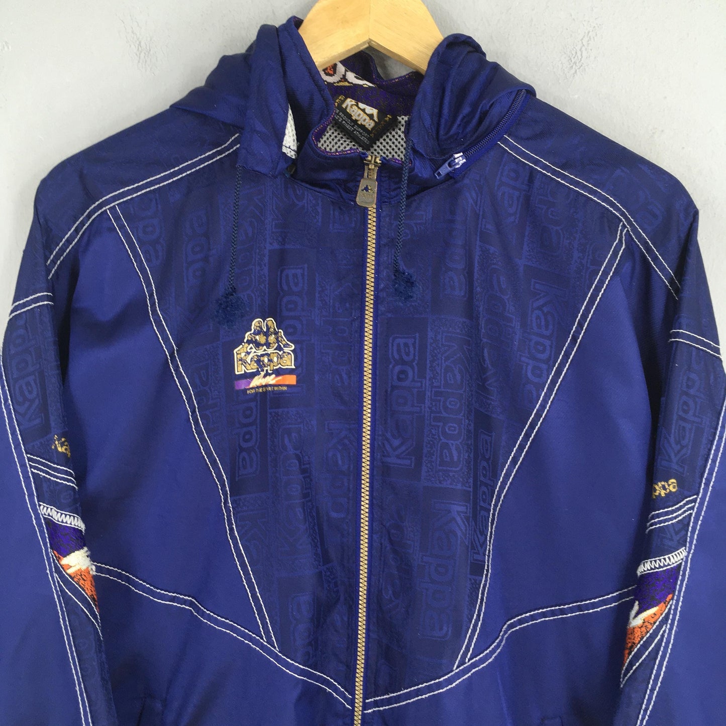 90s Kappa Italia Hoodie Jacket Medium