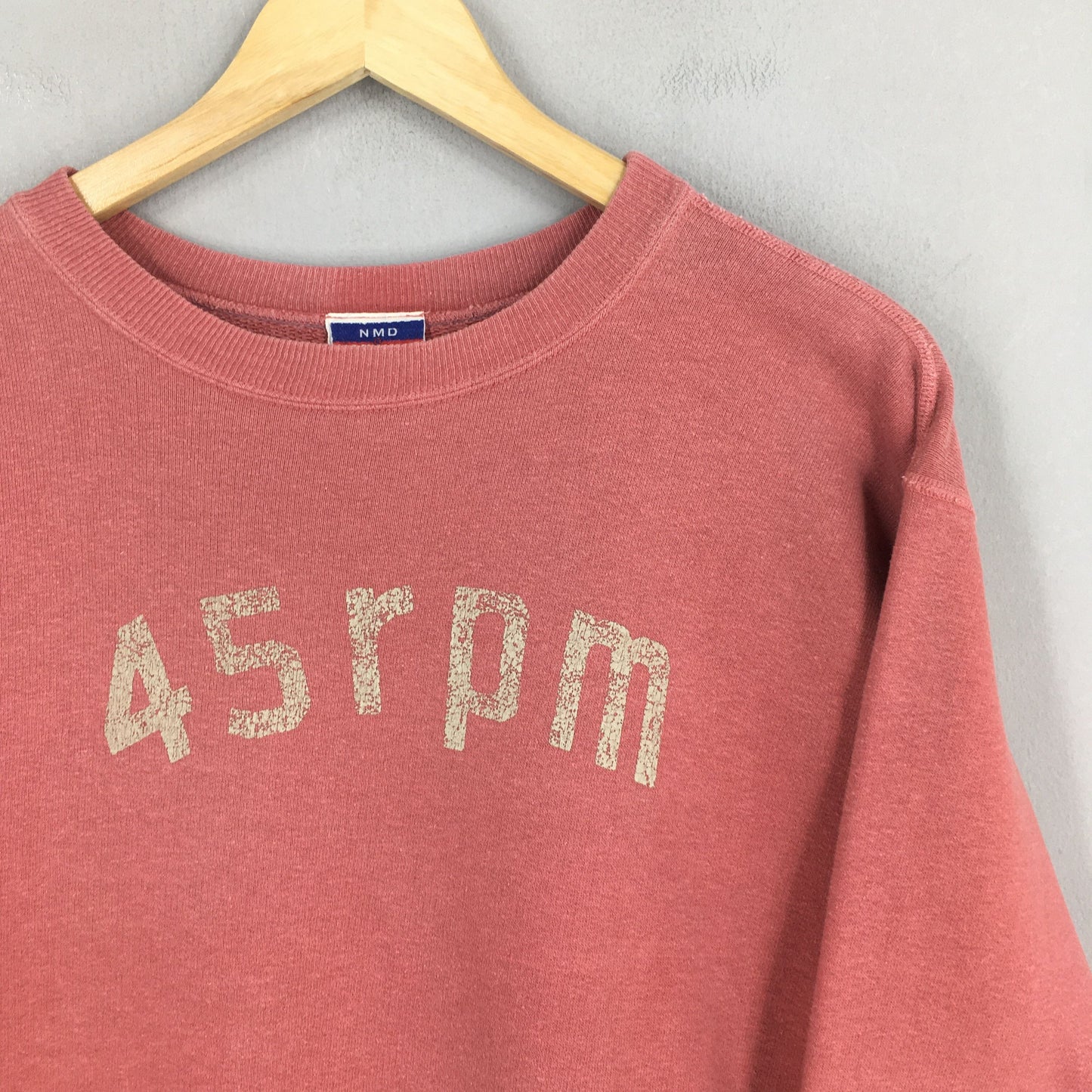 45RPM Studio Japan Pink Sweatshirt Medium