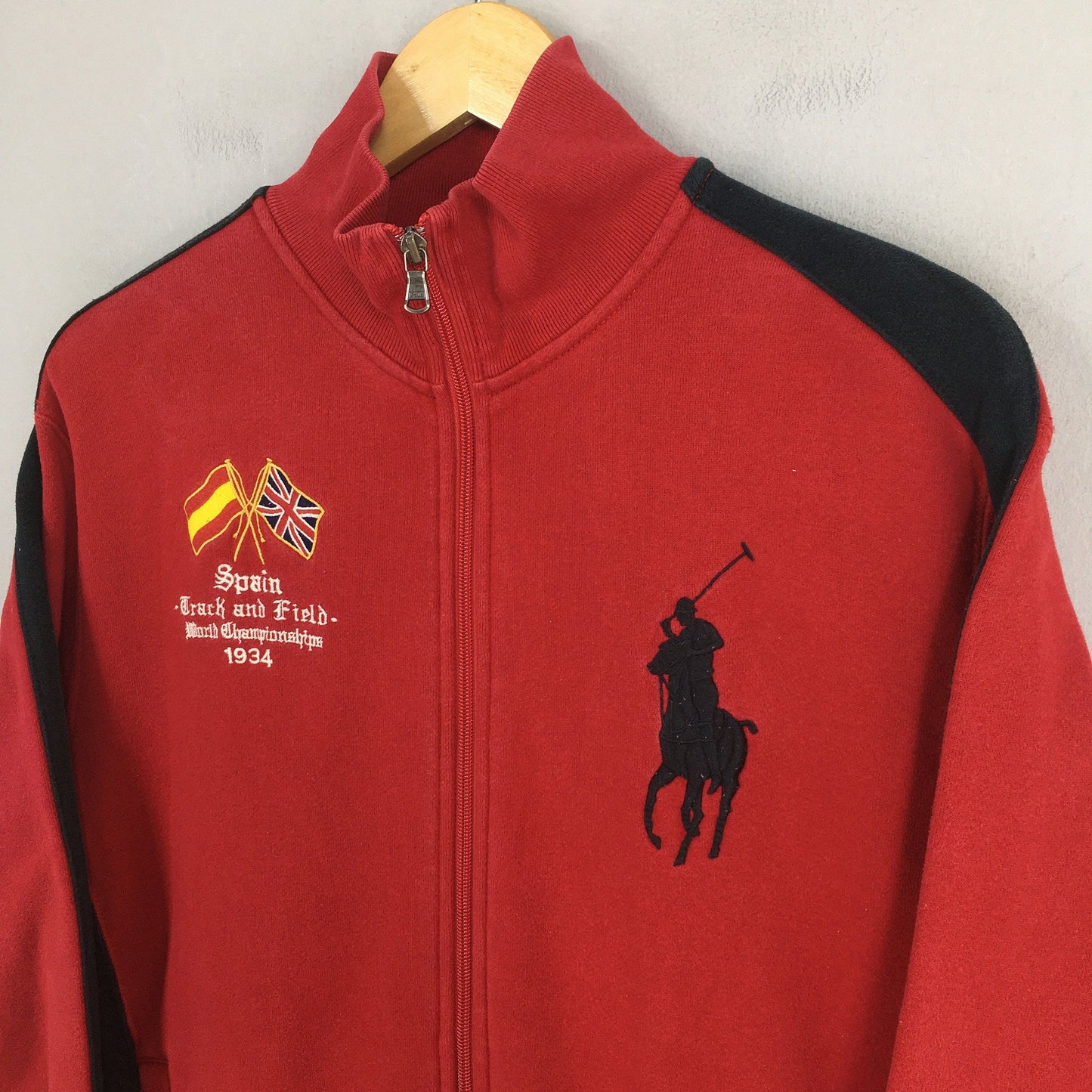 Polo Ralph Lauren Pony Zipper Sweater Medium